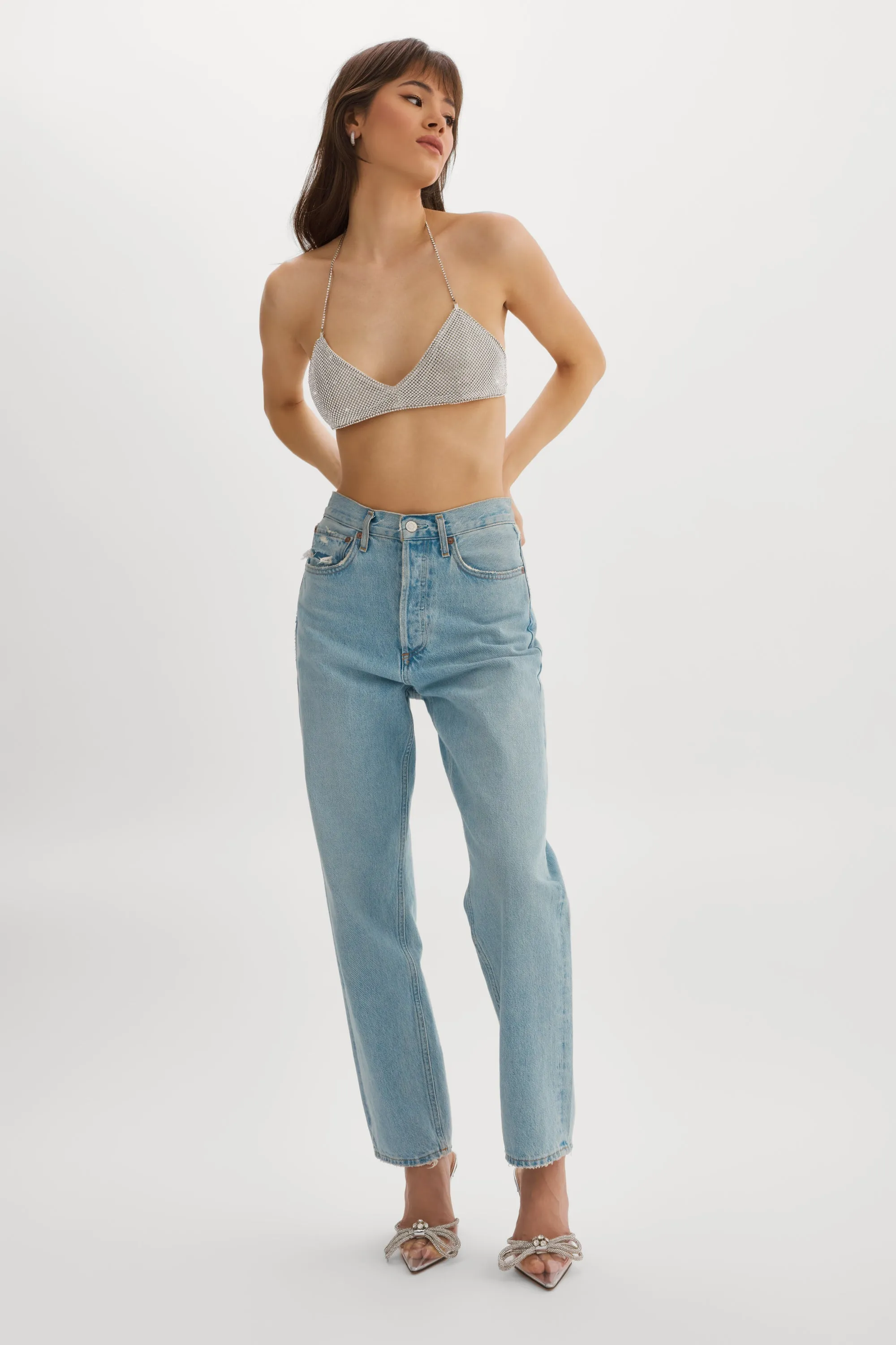 RAEKA | Rhinestone Bralette sold by La Marque product image thumbnail 4