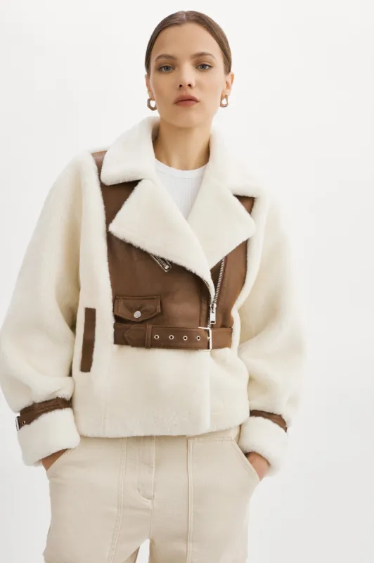 ELODY | Faux Fur Jacket sold by La Marque