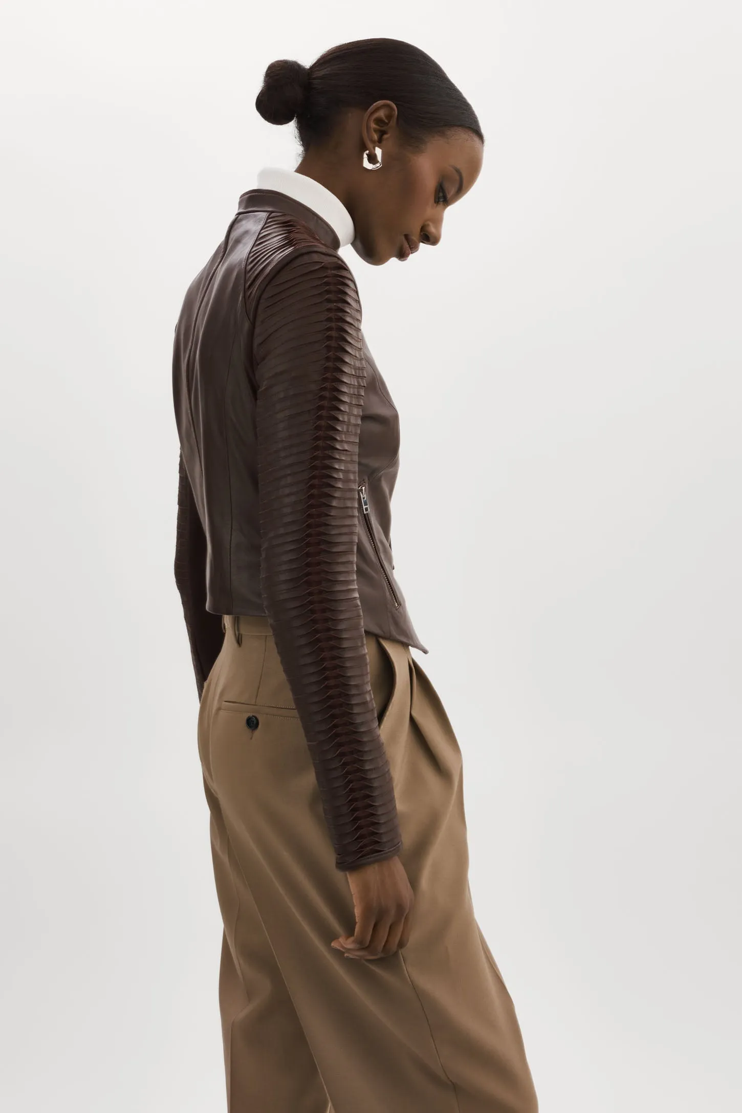 AZRA | Leather Jacket sold by La Marque product image thumbnail 5