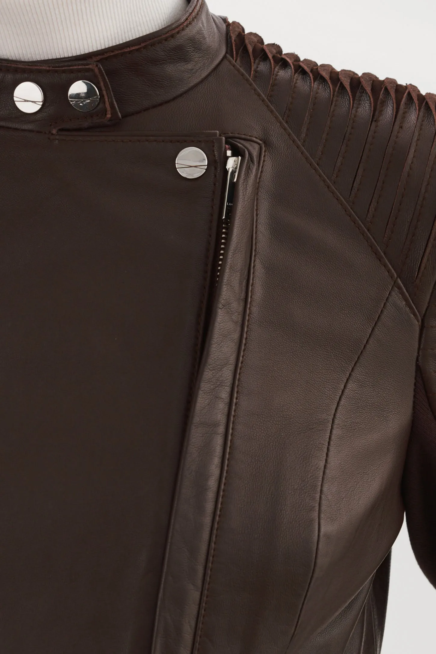 AZRA | Leather Jacket sold by La Marque product image thumbnail 4