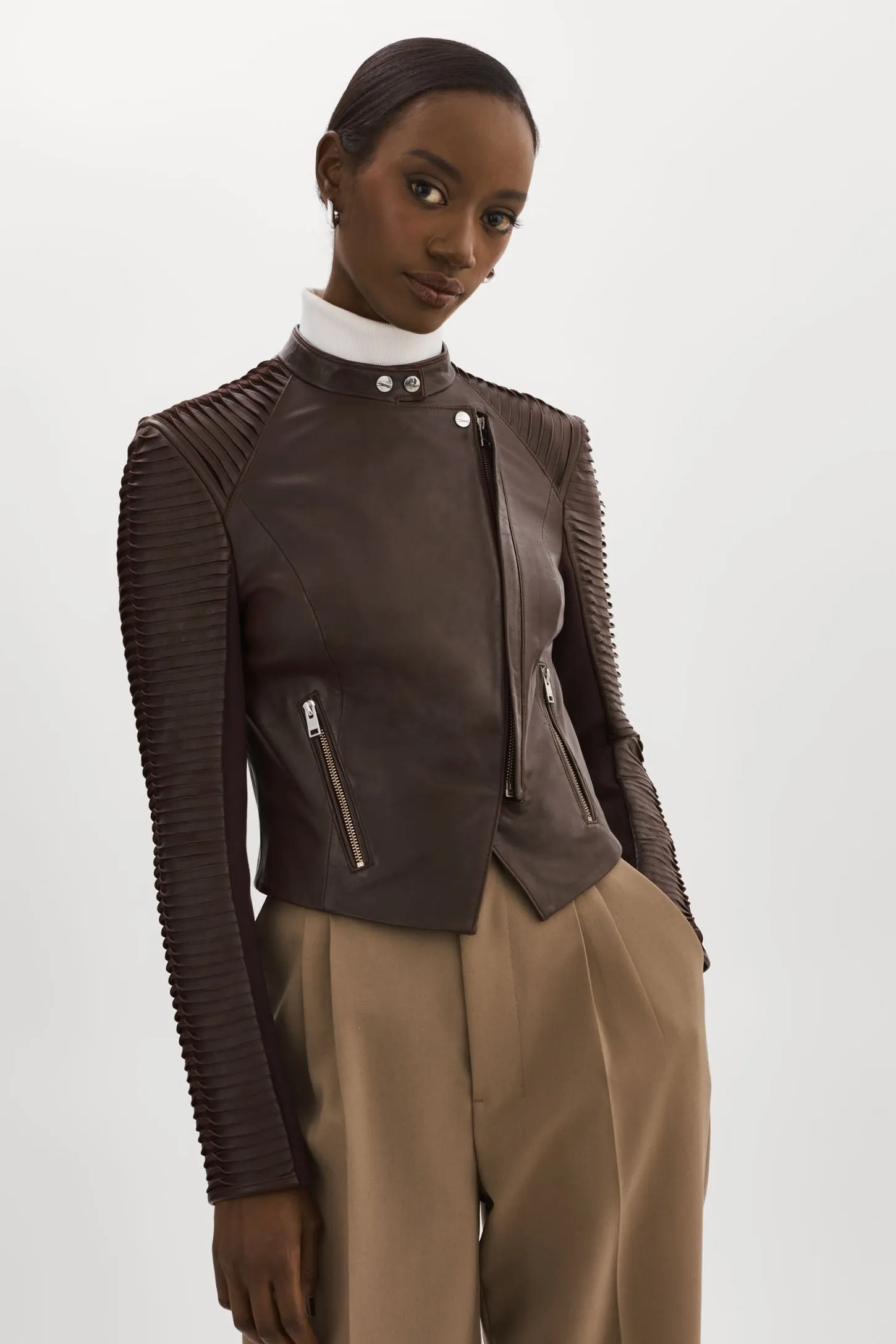 AZRA | Leather Jacket sold by La Marque product image thumbnail 2