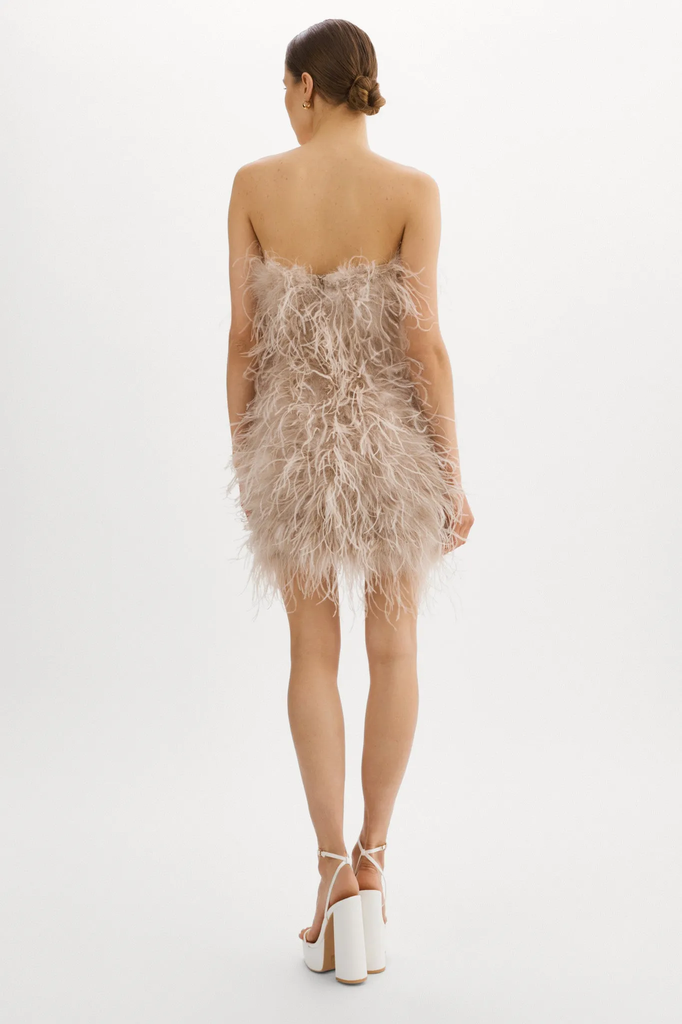 TRIANA | Feather Dress sold by LAMARQUE product image thumbnail 3