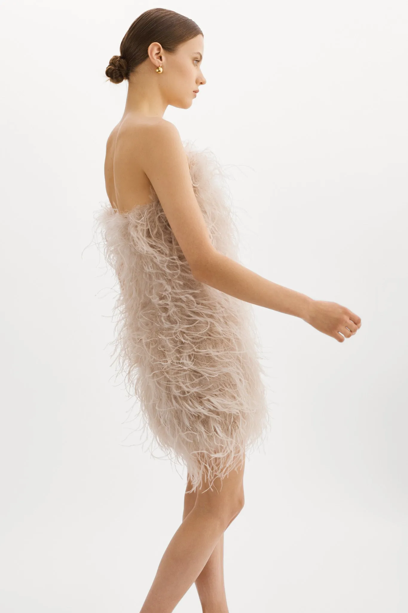 TRIANA | Feather Dress sold by LAMARQUE product image thumbnail 4