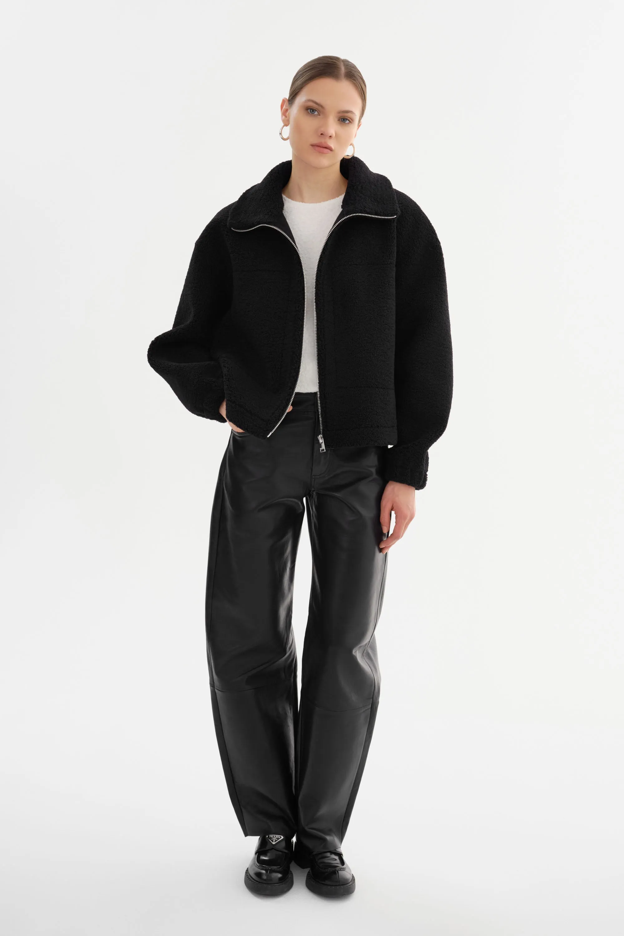 JAYNA | Sherpa Jacket sold by LAMARQUE product image thumbnail 4