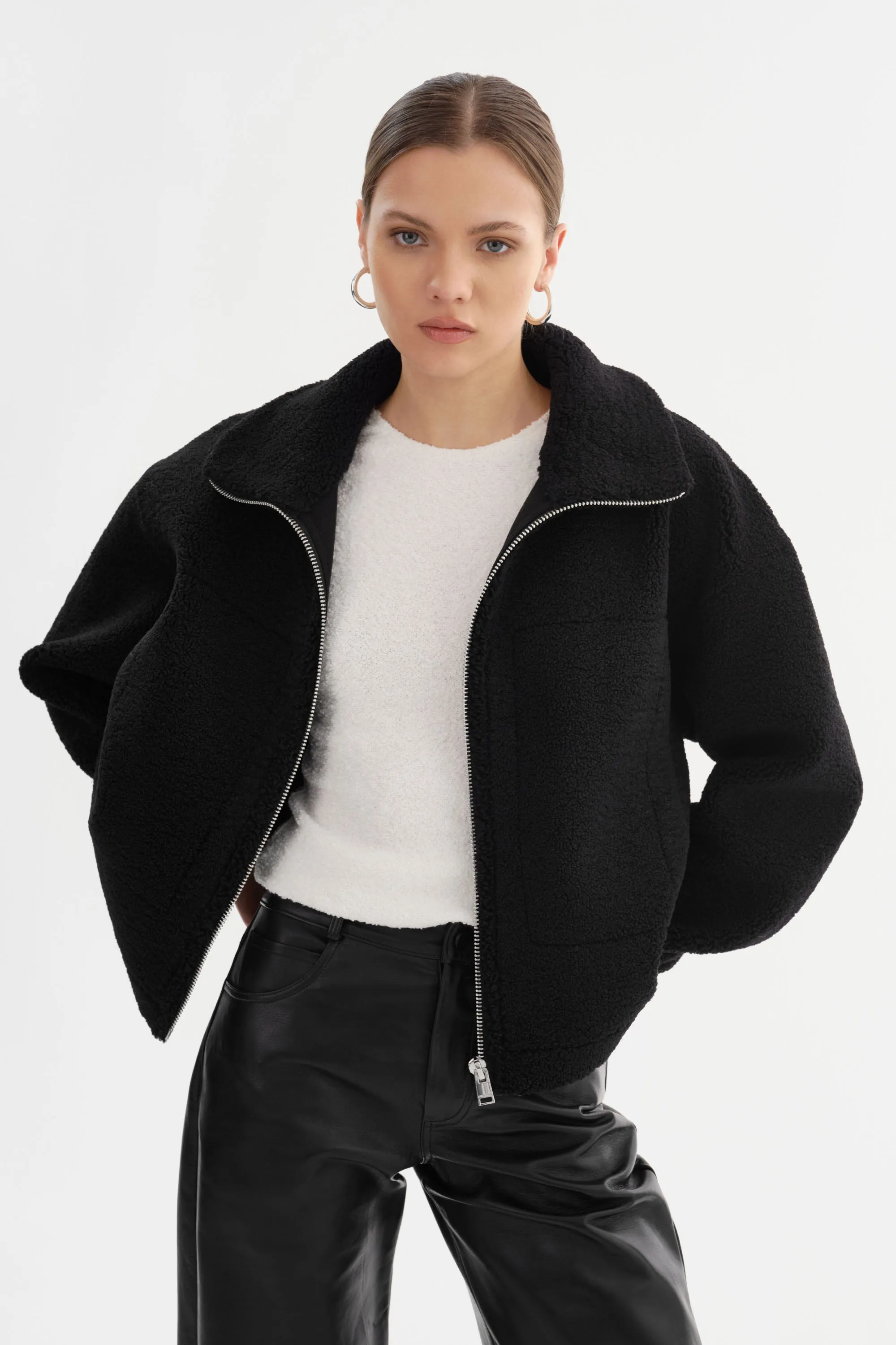 JAYNA | Sherpa Jacket sold by LAMARQUE product image thumbnail 2