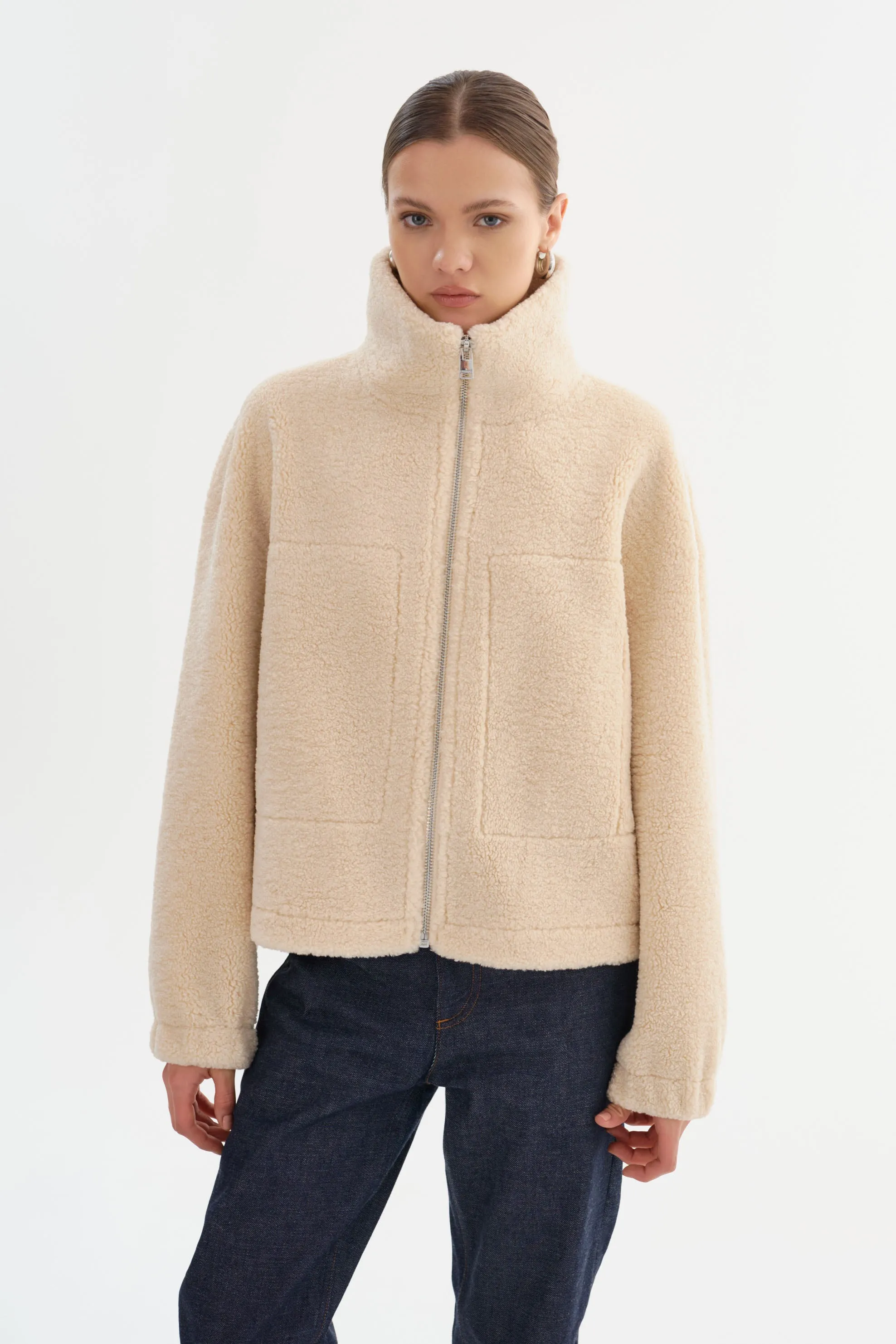 JAYNA | Sherpa Jacket sold by LAMARQUE product image thumbnail 2