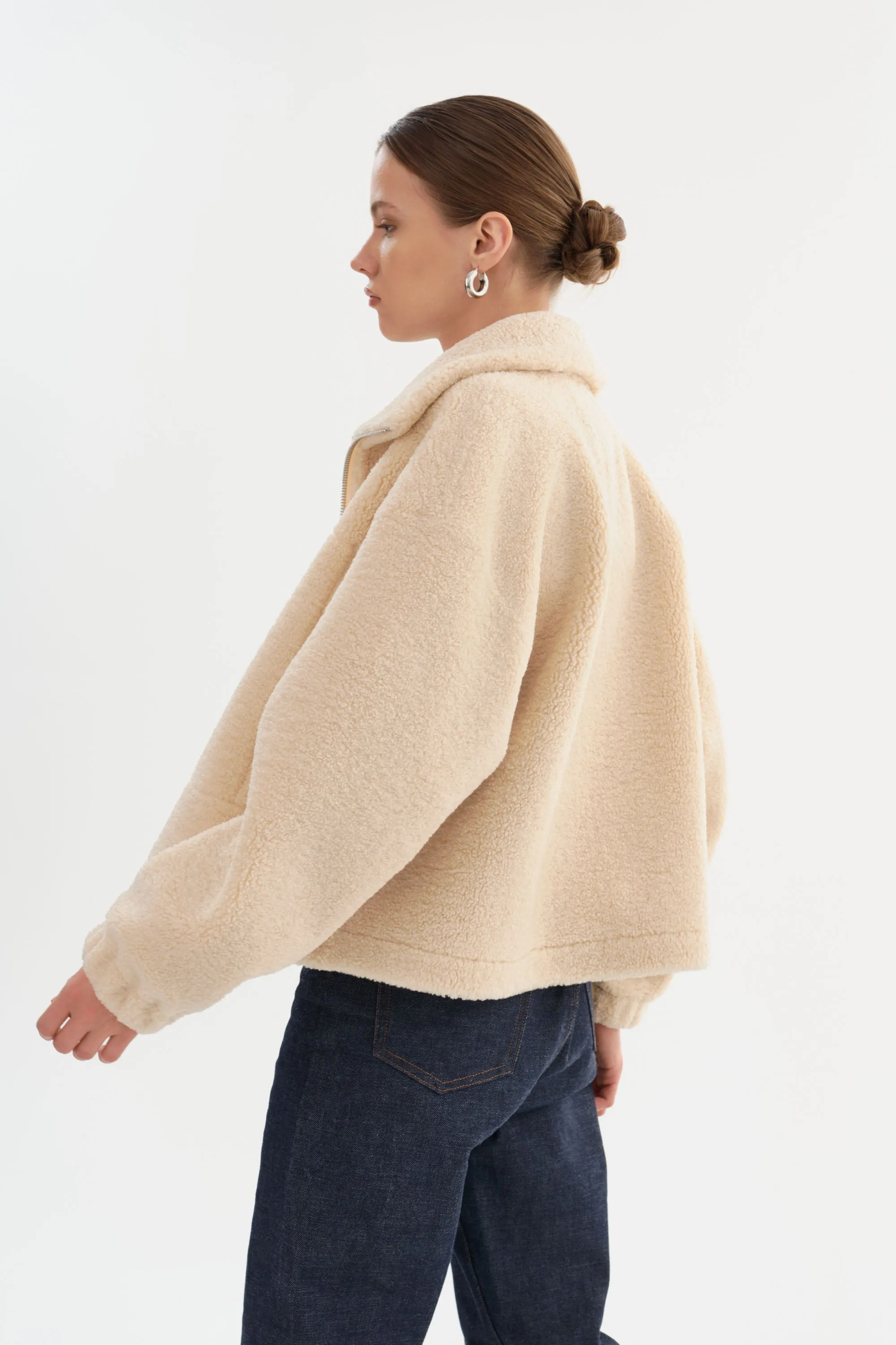 JAYNA | Sherpa Jacket sold by LAMARQUE product image thumbnail 5
