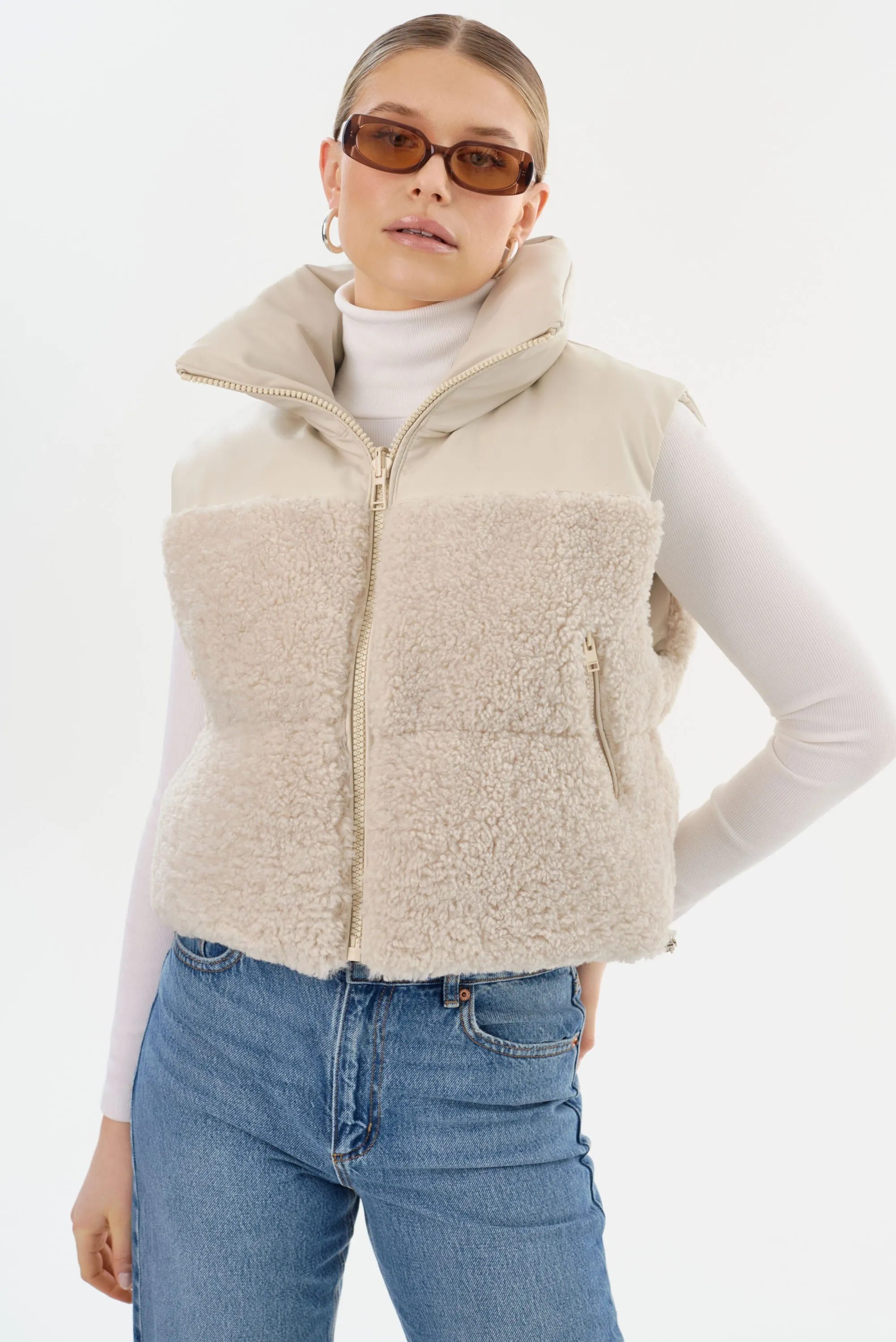 MELICIA | Reversible Puffer Vest sold by LAMARQUE product image thumbnail 3
