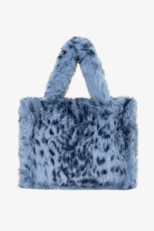 JADE LEO | Faux Fur Tote Bag sold by La Marque