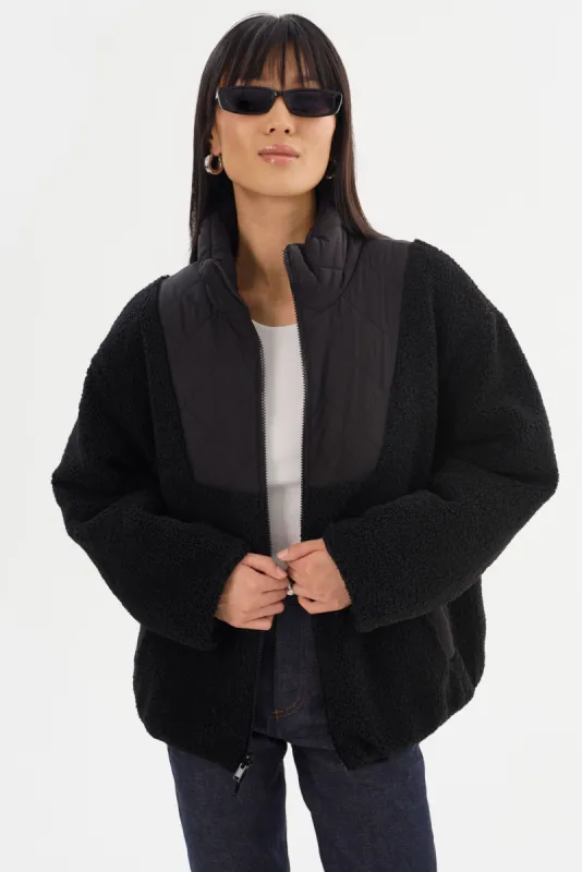 HADLEY | Reversible Sherpa Jacket sold by LAMARQUE