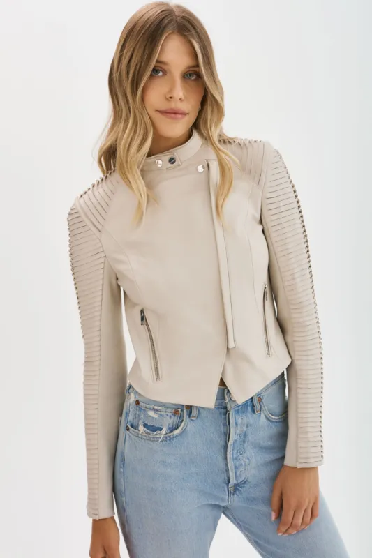AZRA | Leather Jacket sold by La Marque