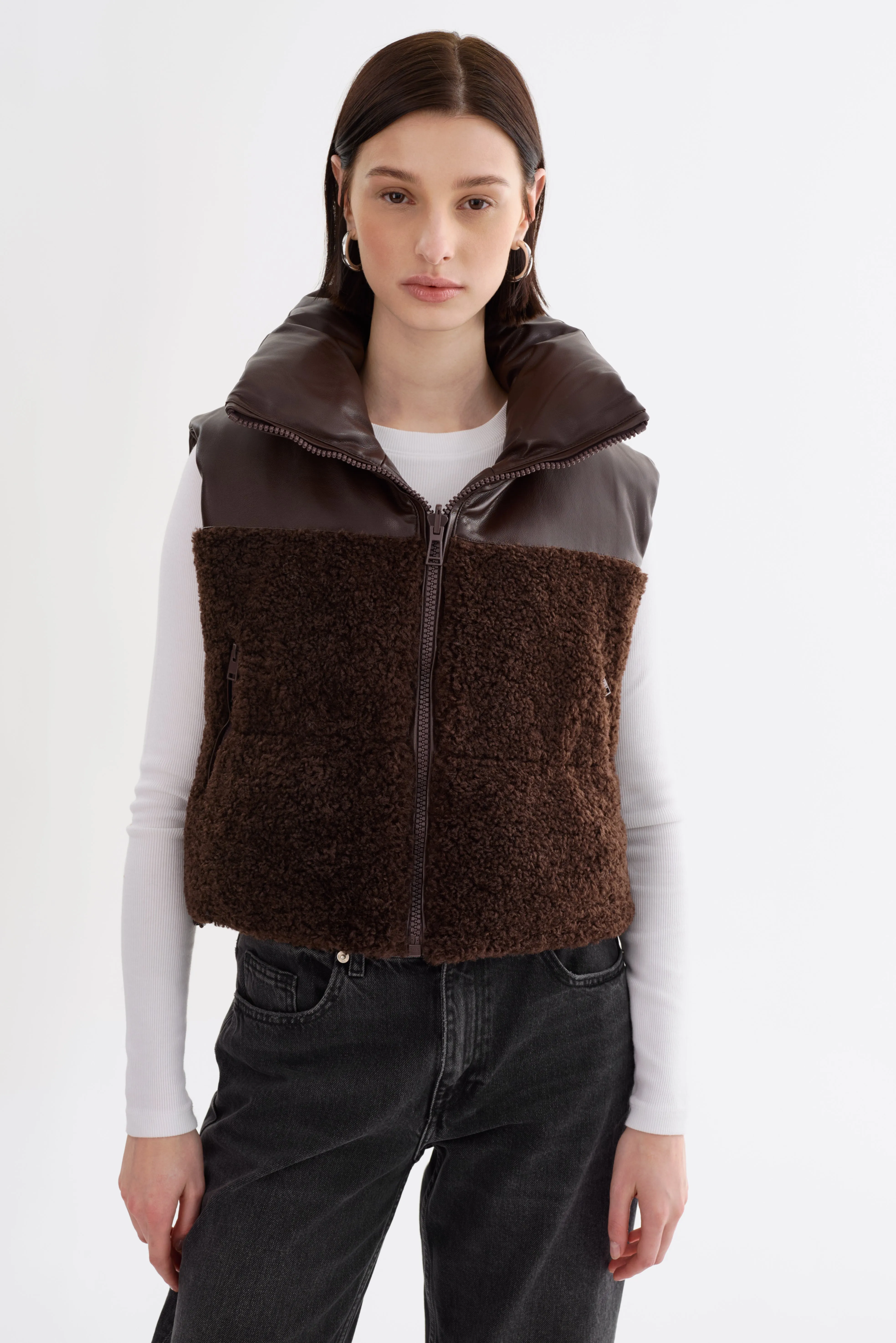 MELICIA | Reversible Puffer Vest sold by La Marque product image thumbnail 3