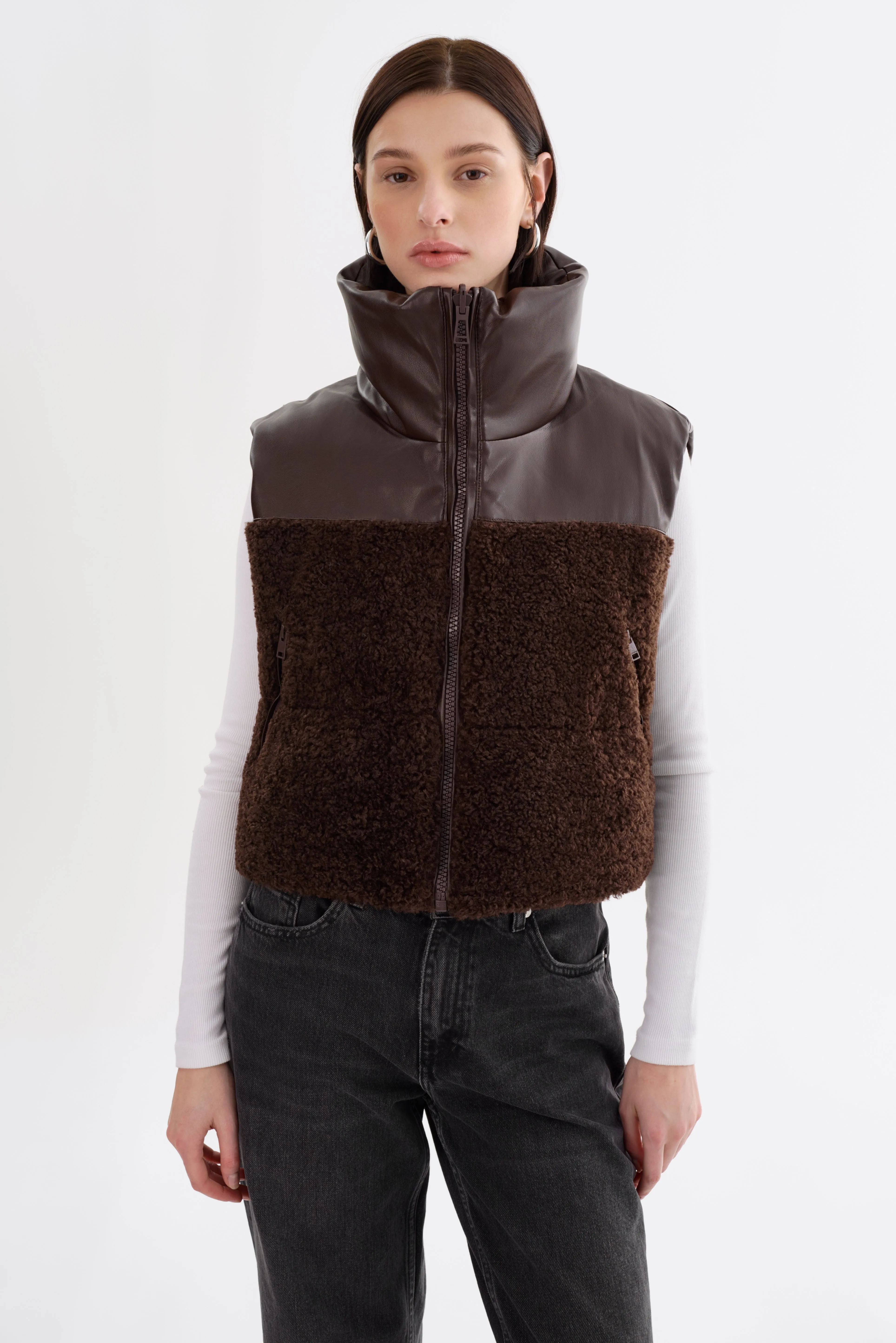 MELICIA | Reversible Puffer Vest sold by La Marque product image thumbnail 5