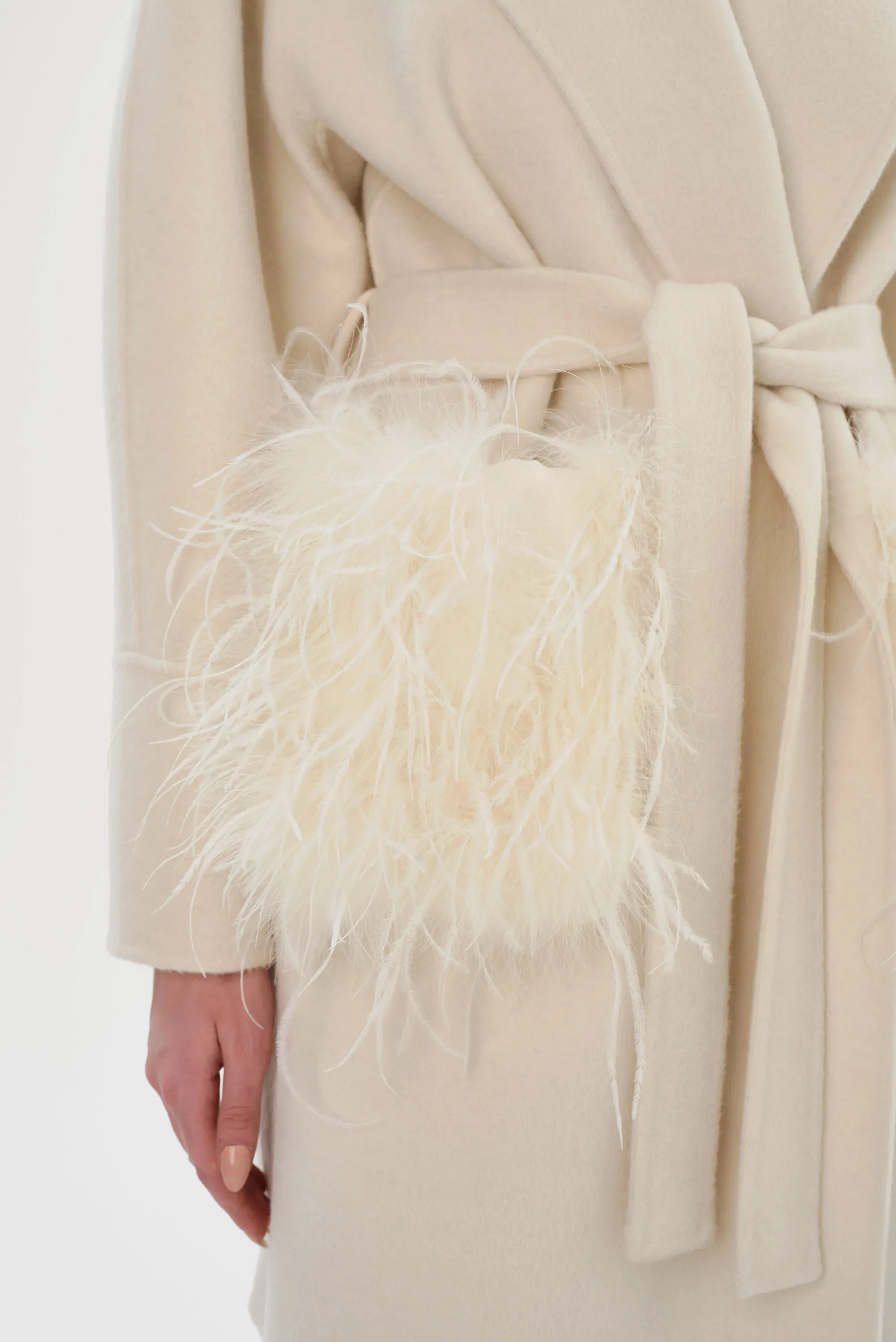 MARIE | Shawl Collar Wool Coat sold by LAMARQUE product image thumbnail 5