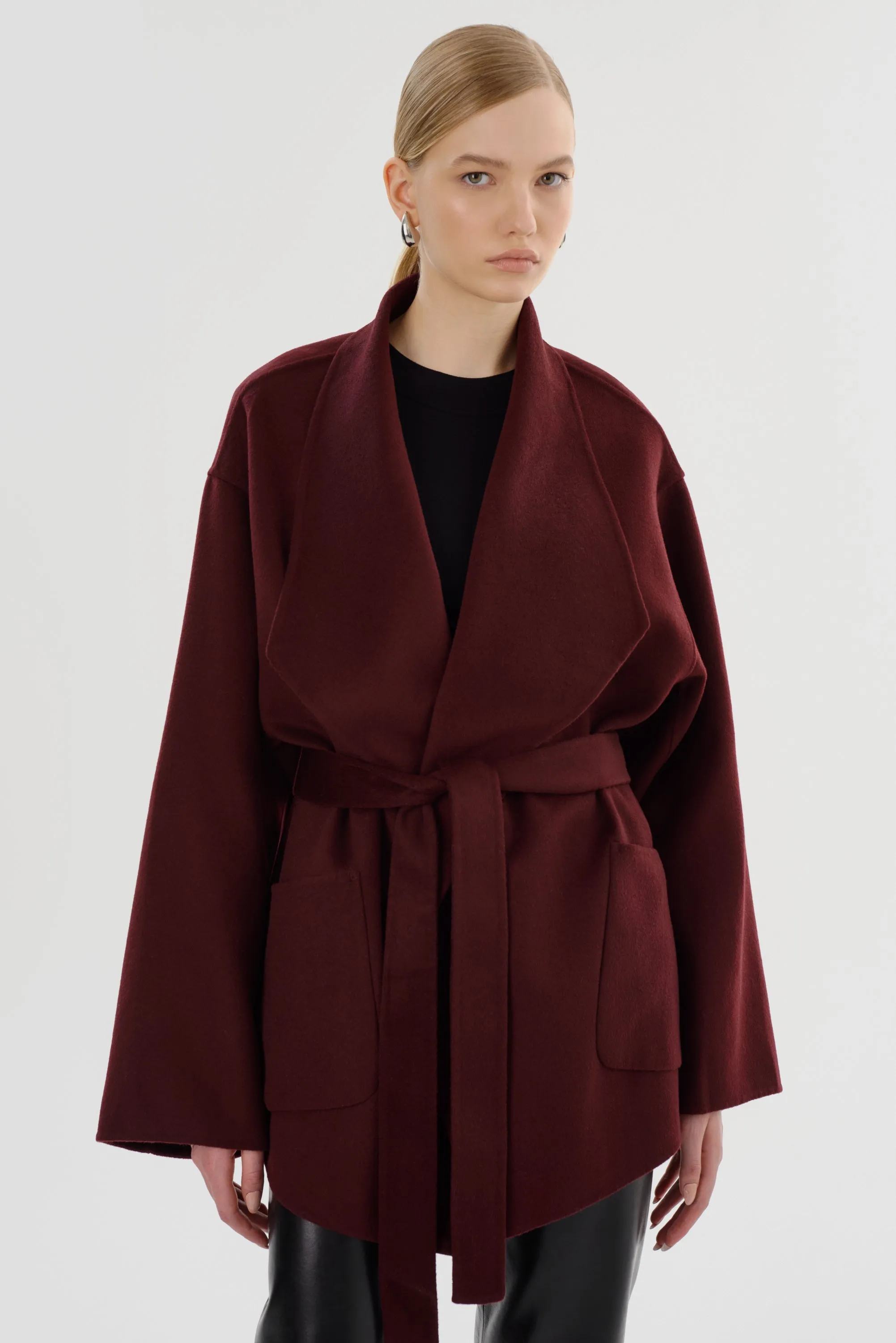 MEKIA | Double Face Wool Coat sold by LAMARQUE product image thumbnail 4