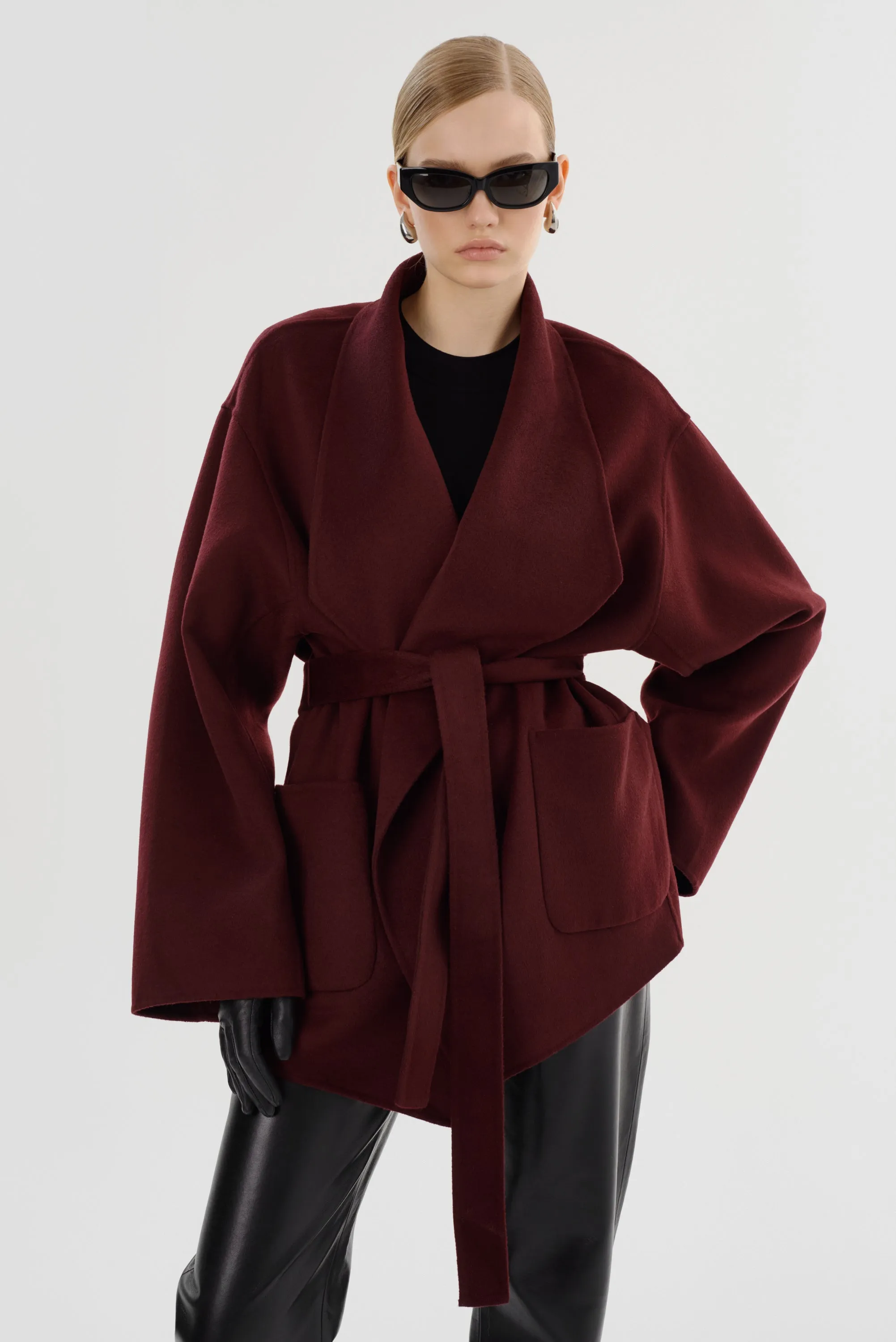 MEKIA | Double Face Wool Coat sold by LAMARQUE