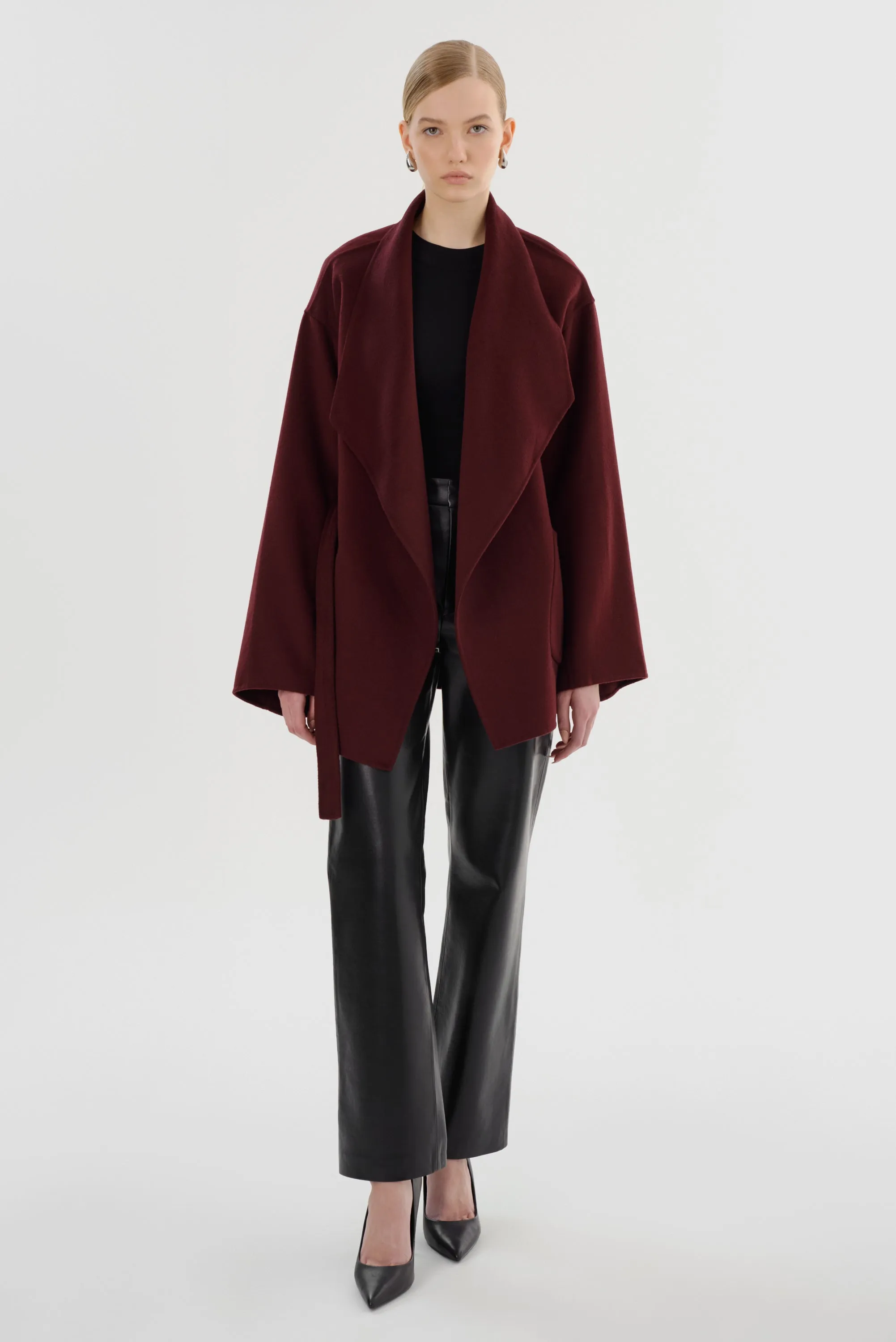MEKIA | Double Face Wool Coat sold by LAMARQUE product image thumbnail 3