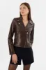 KELSEY | Leather Biker Jacket sold by La Marque