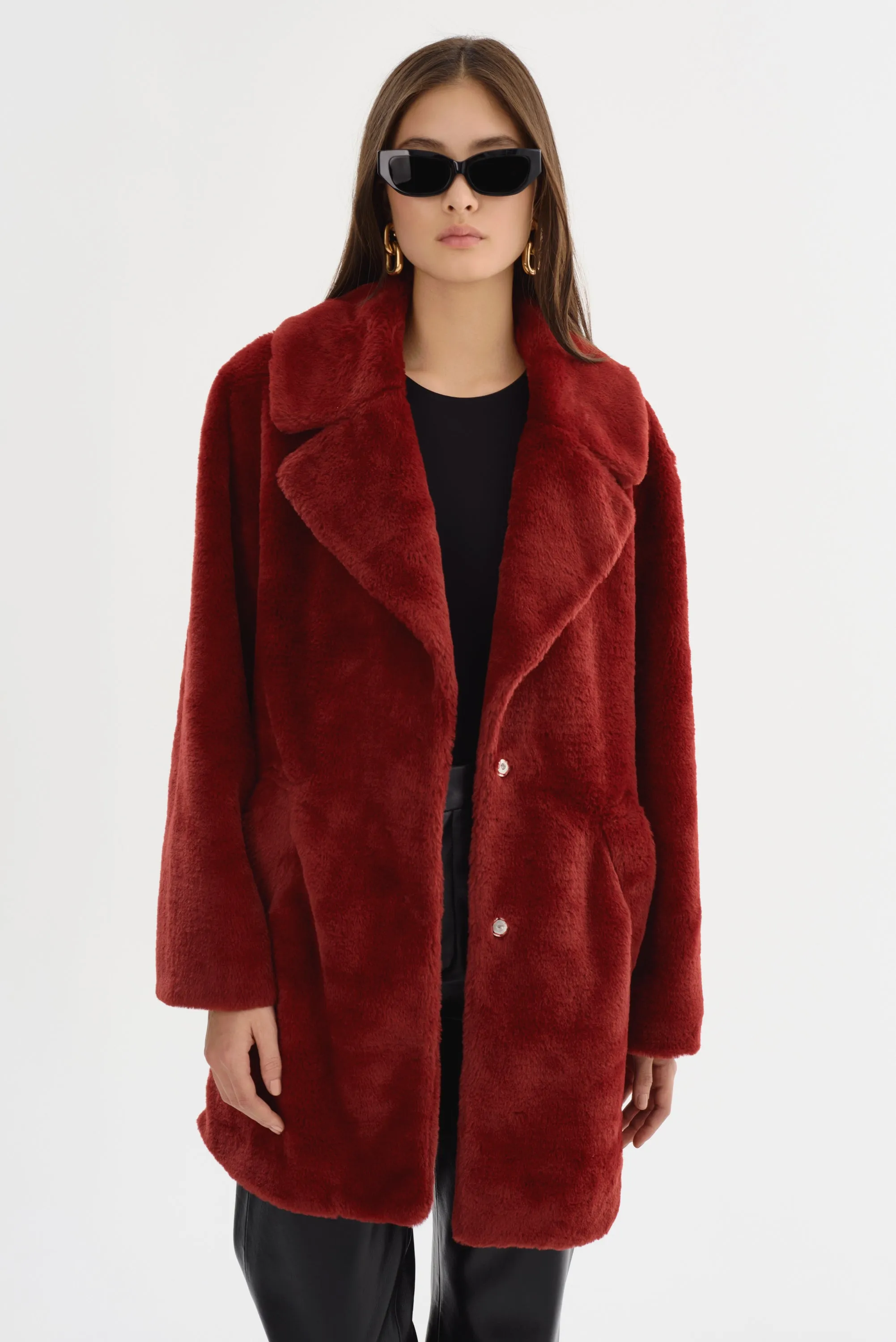 LINNEA | Faux Fur Coat sold by LAMARQUE product image thumbnail 4