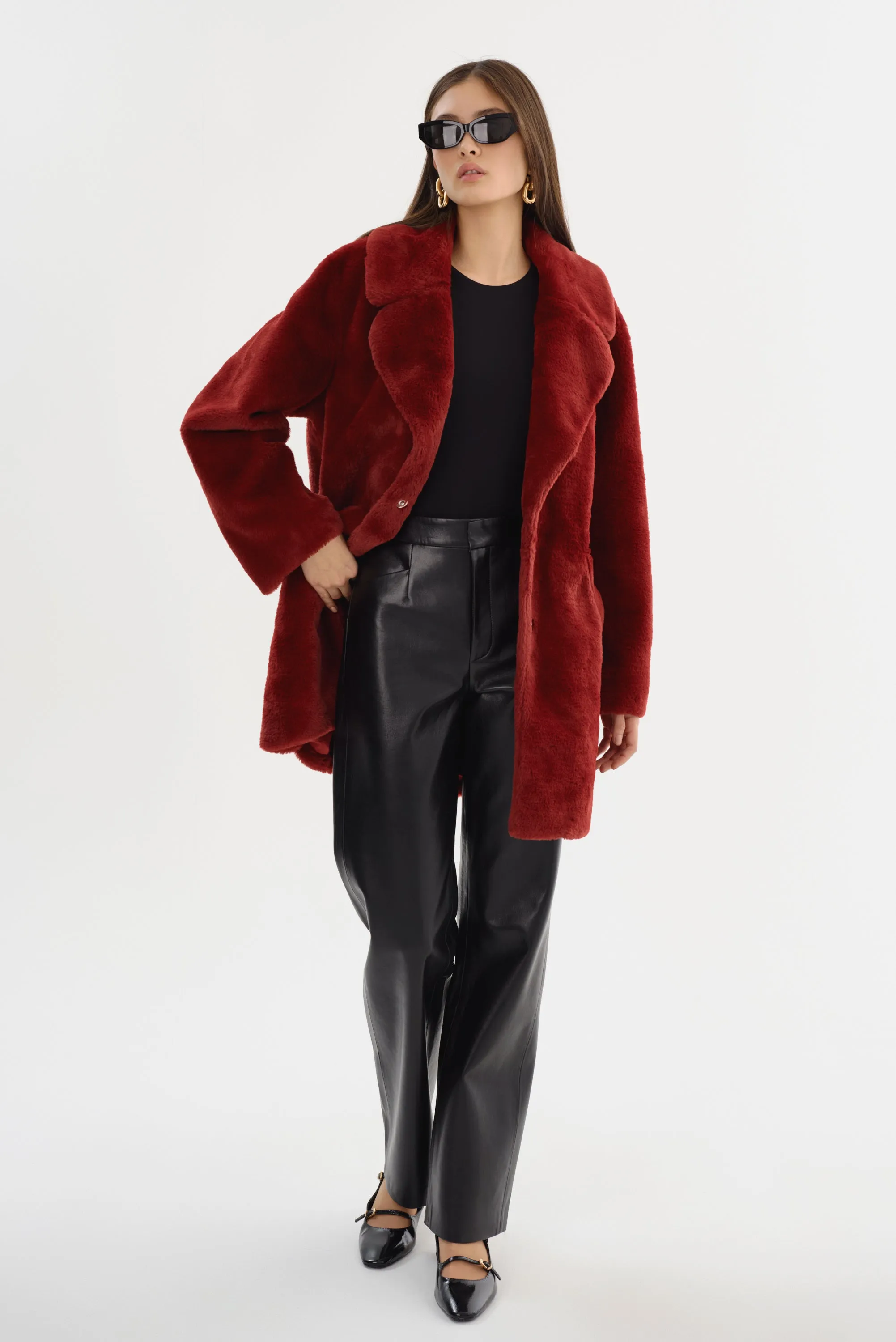 LINNEA | Faux Fur Coat sold by LAMARQUE