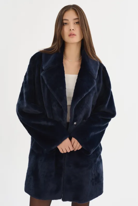 LINNEA | Faux Fur Coat sold by LAMARQUE