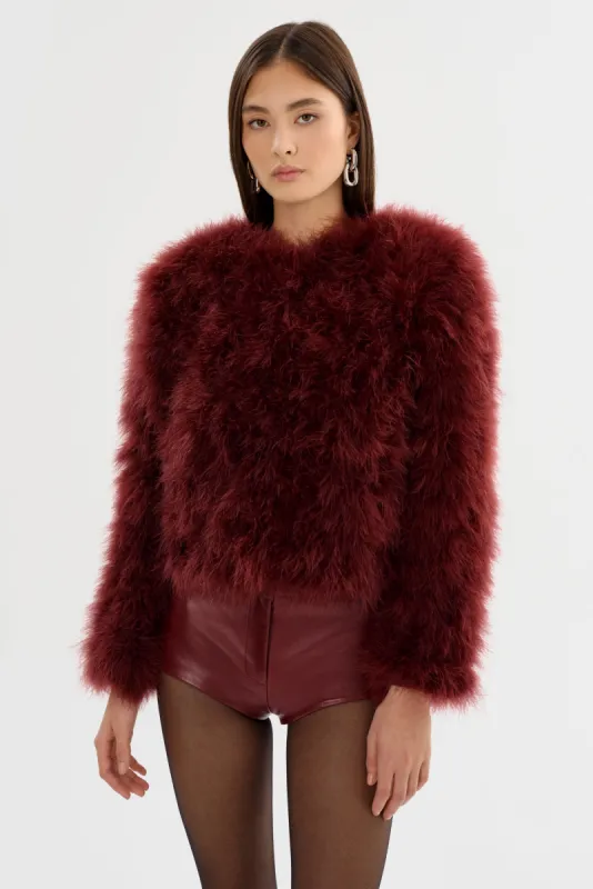 DEORA | Feather Jacket sold by La Marque