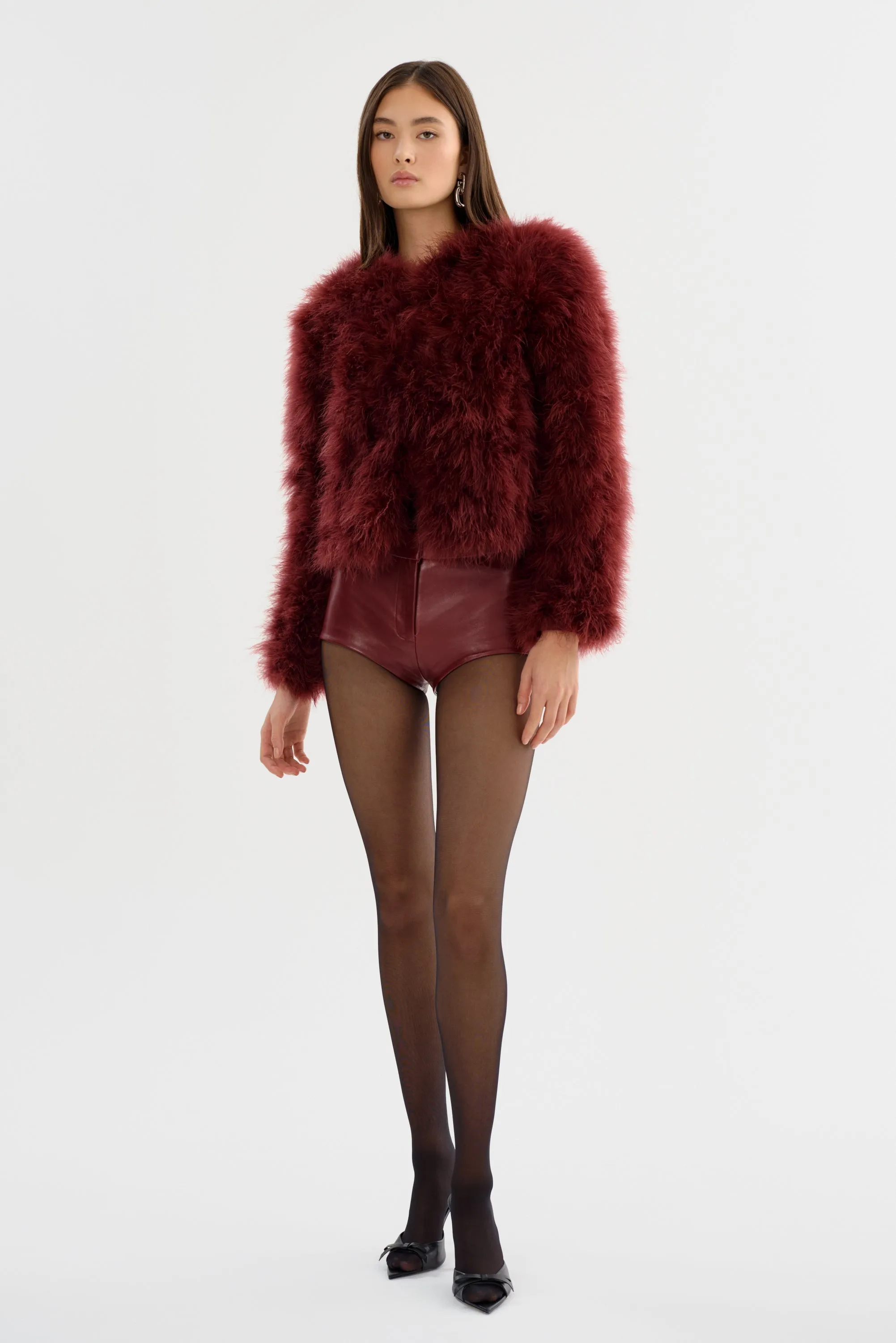 DEORA | Feather Jacket sold by LAMARQUE product image thumbnail 4