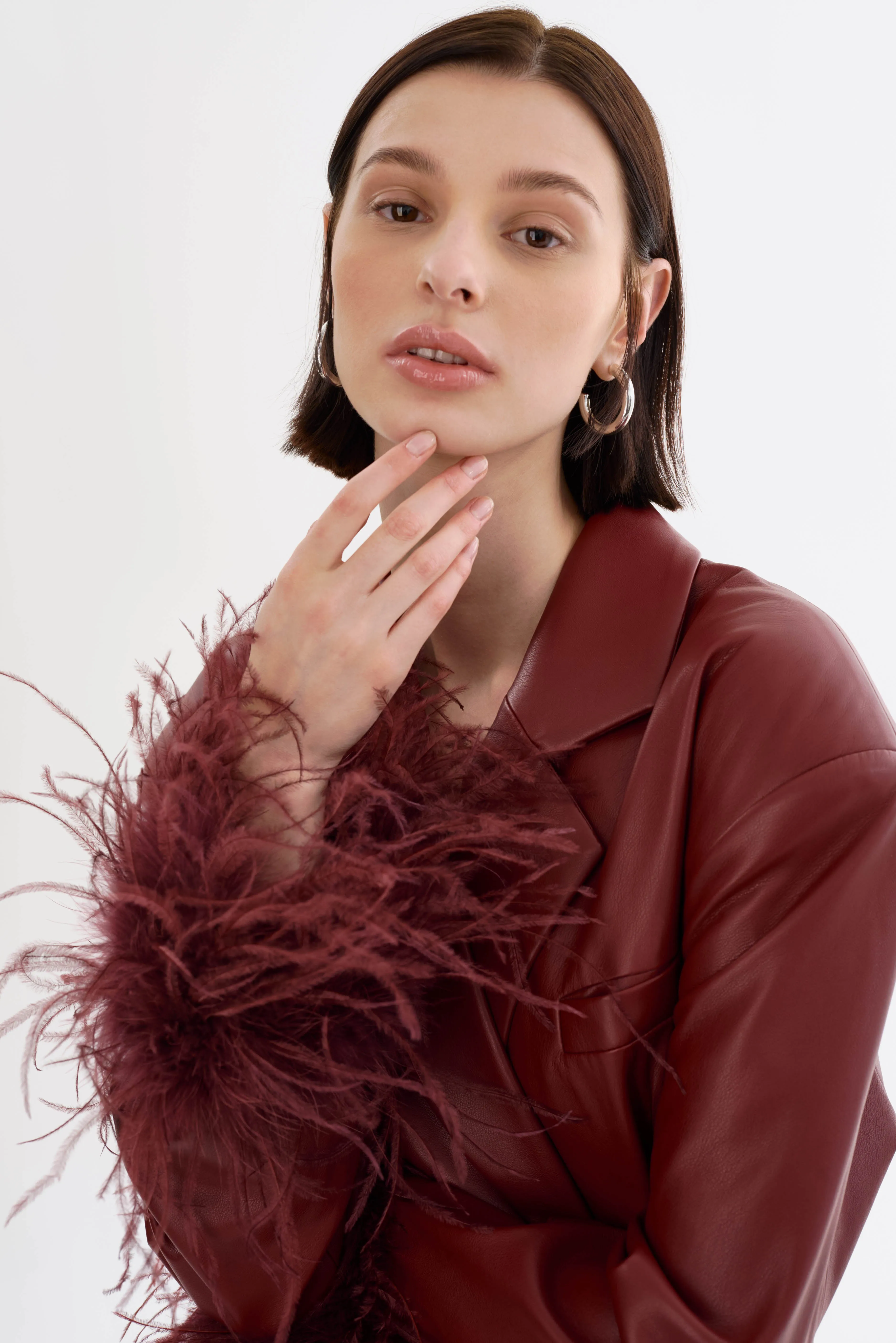 GALIA | Feather Trim Blazer sold by La Marque product image thumbnail 5