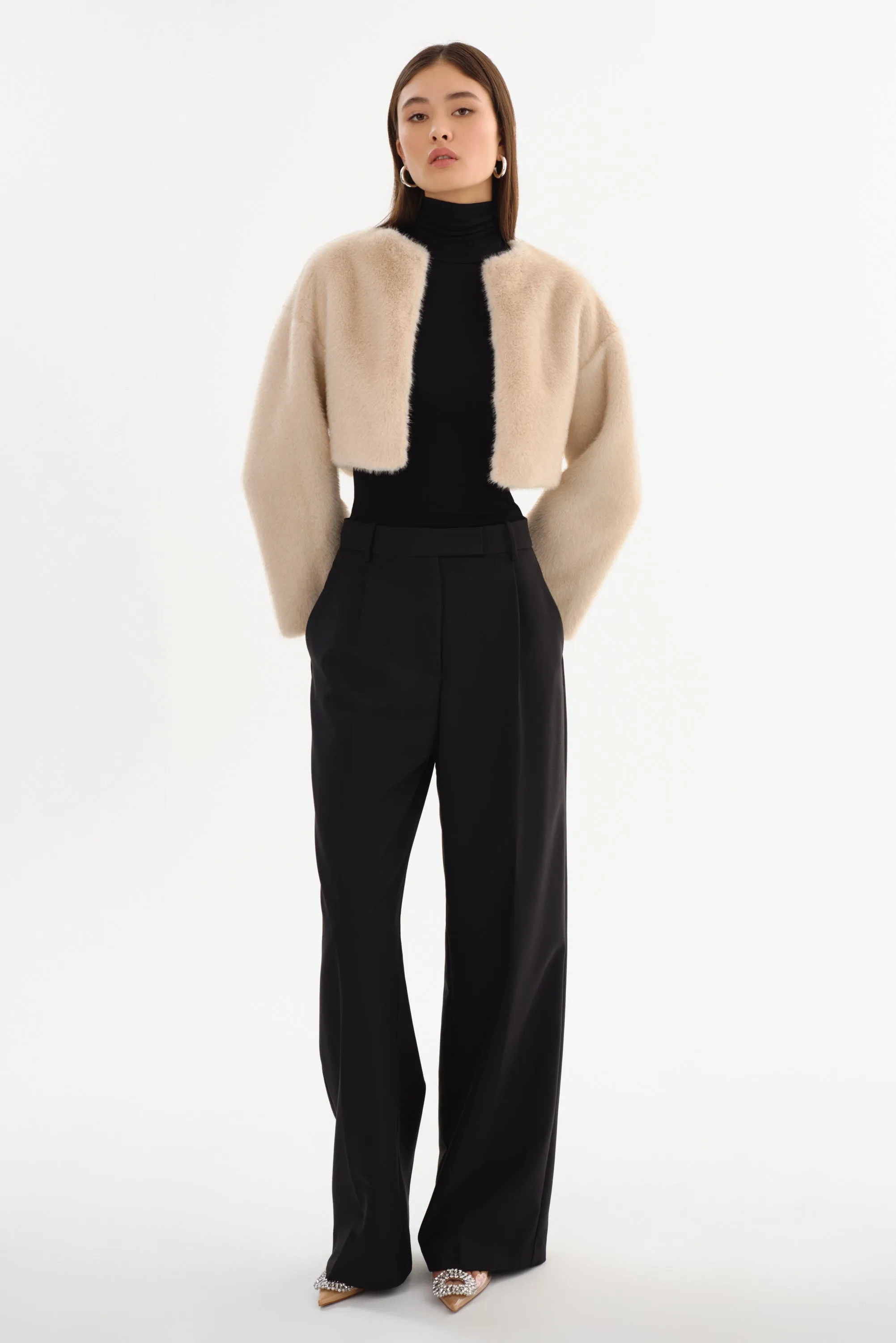 ROWDIE | Faux Fur Jacket sold by LAMARQUE product image thumbnail 3