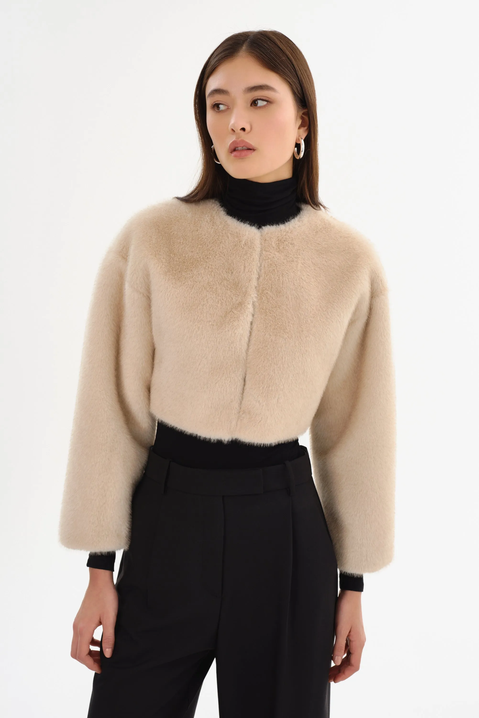 ROWDIE | Faux Fur Jacket sold by LAMARQUE product image thumbnail 2