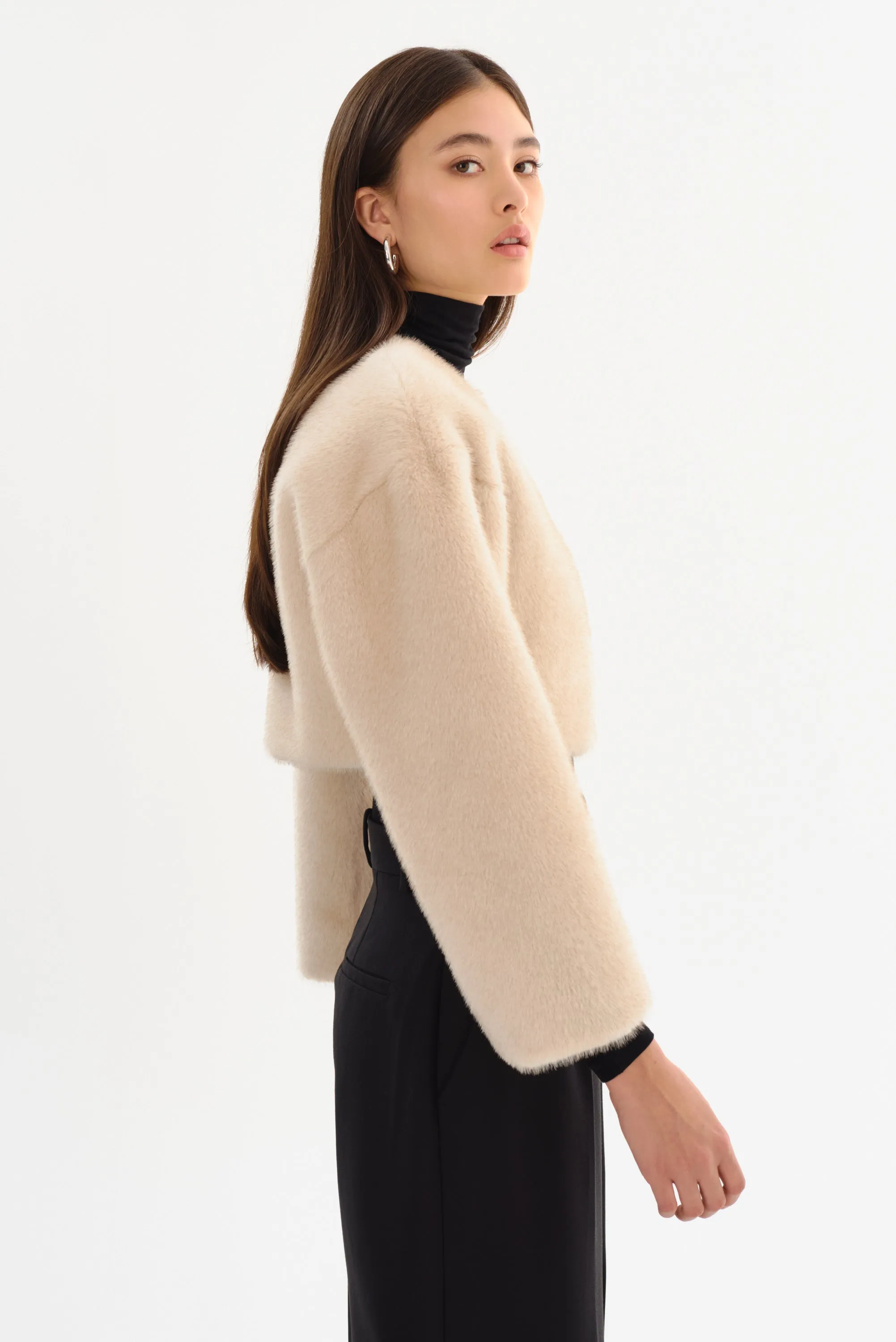 ROWDIE | Faux Fur Jacket sold by LAMARQUE product image thumbnail 5