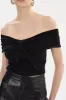 CAMELIA | Lurex Knit Top sold by La Marque