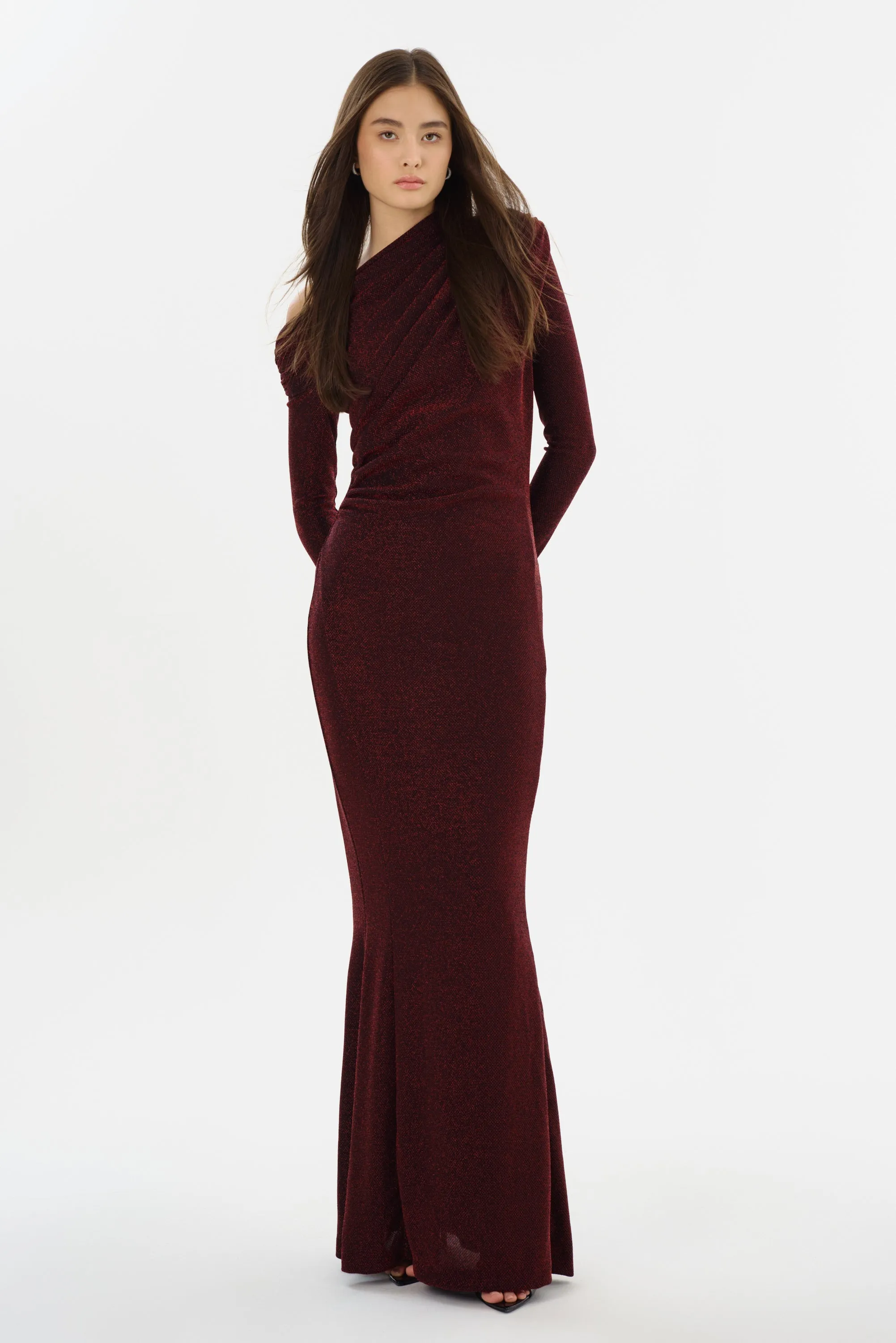 INIALA | Lurex Knit Maxi Dress sold by La Marque product image thumbnail 2