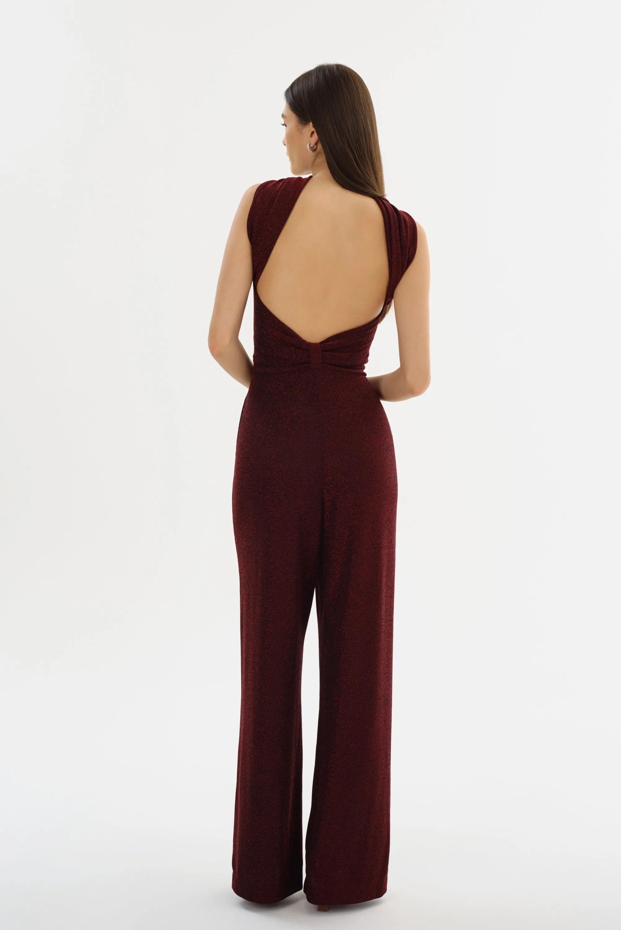 ELORA | Lurex Knit Jumpsuit sold by La Marque product image thumbnail 5