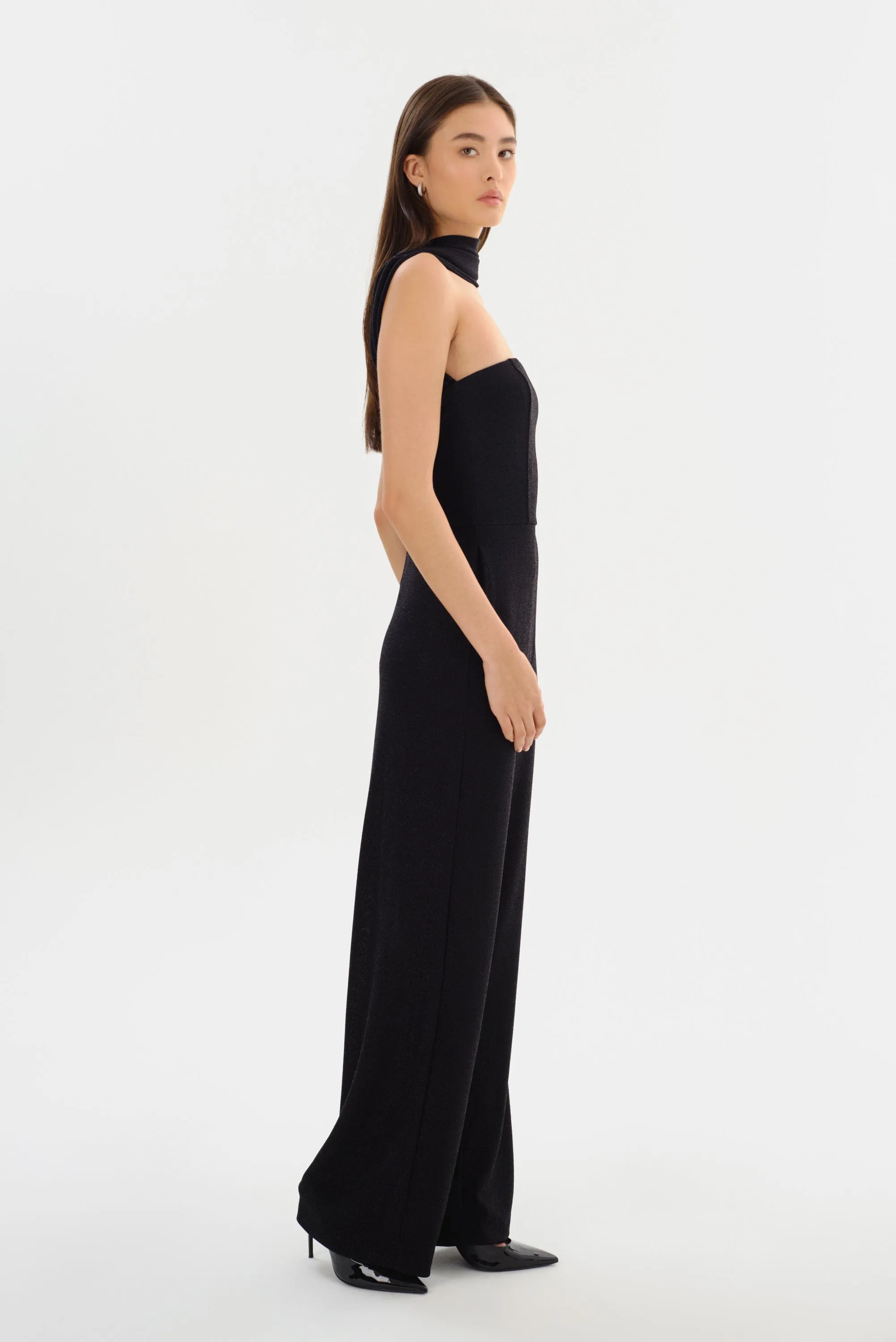 ELORA | Lurex Knit Jumpsuit sold by LAMARQUE product image thumbnail 5