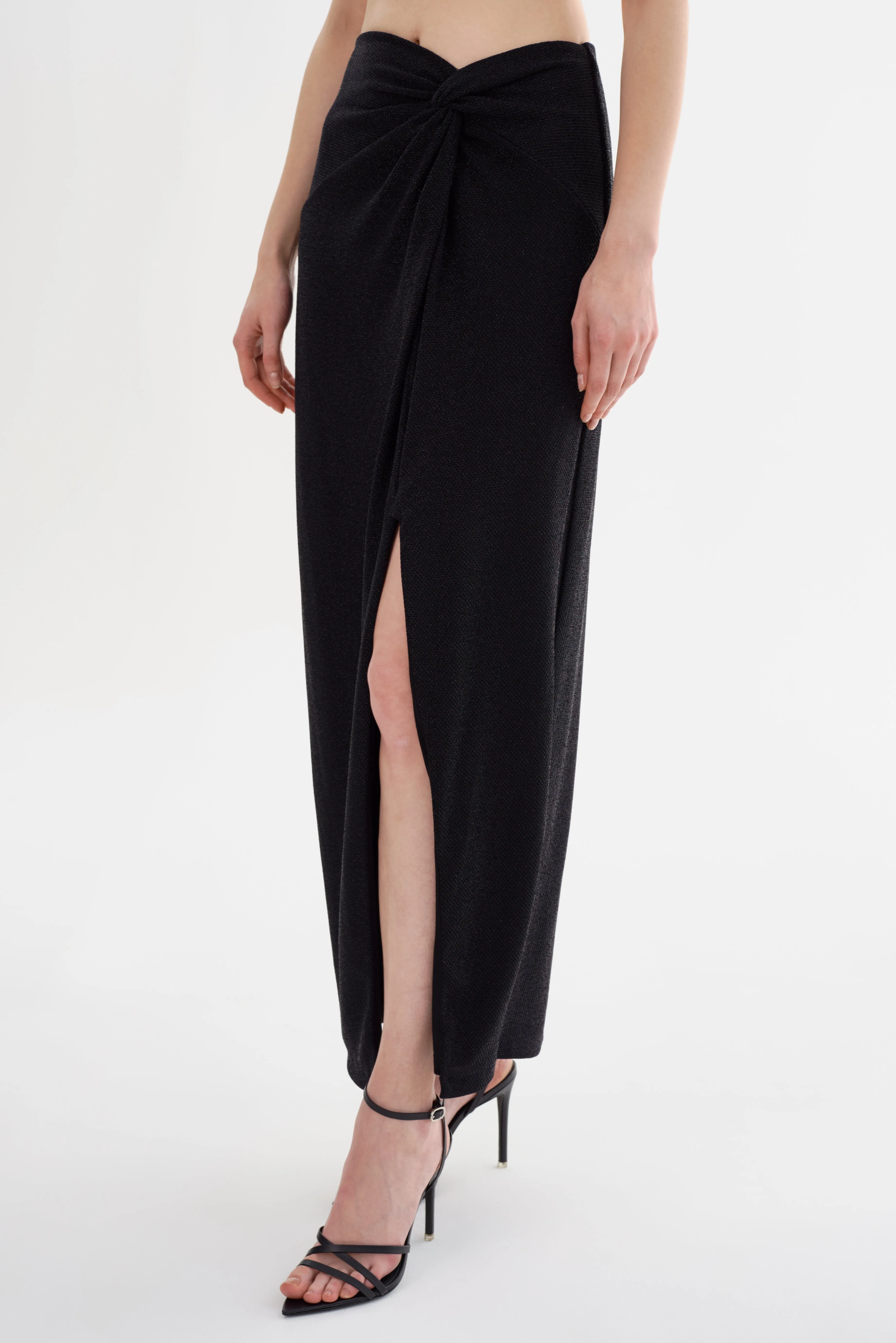 AINSLEE | Lurex Knit Maxi Skirt sold by LAMARQUE product image thumbnail 4