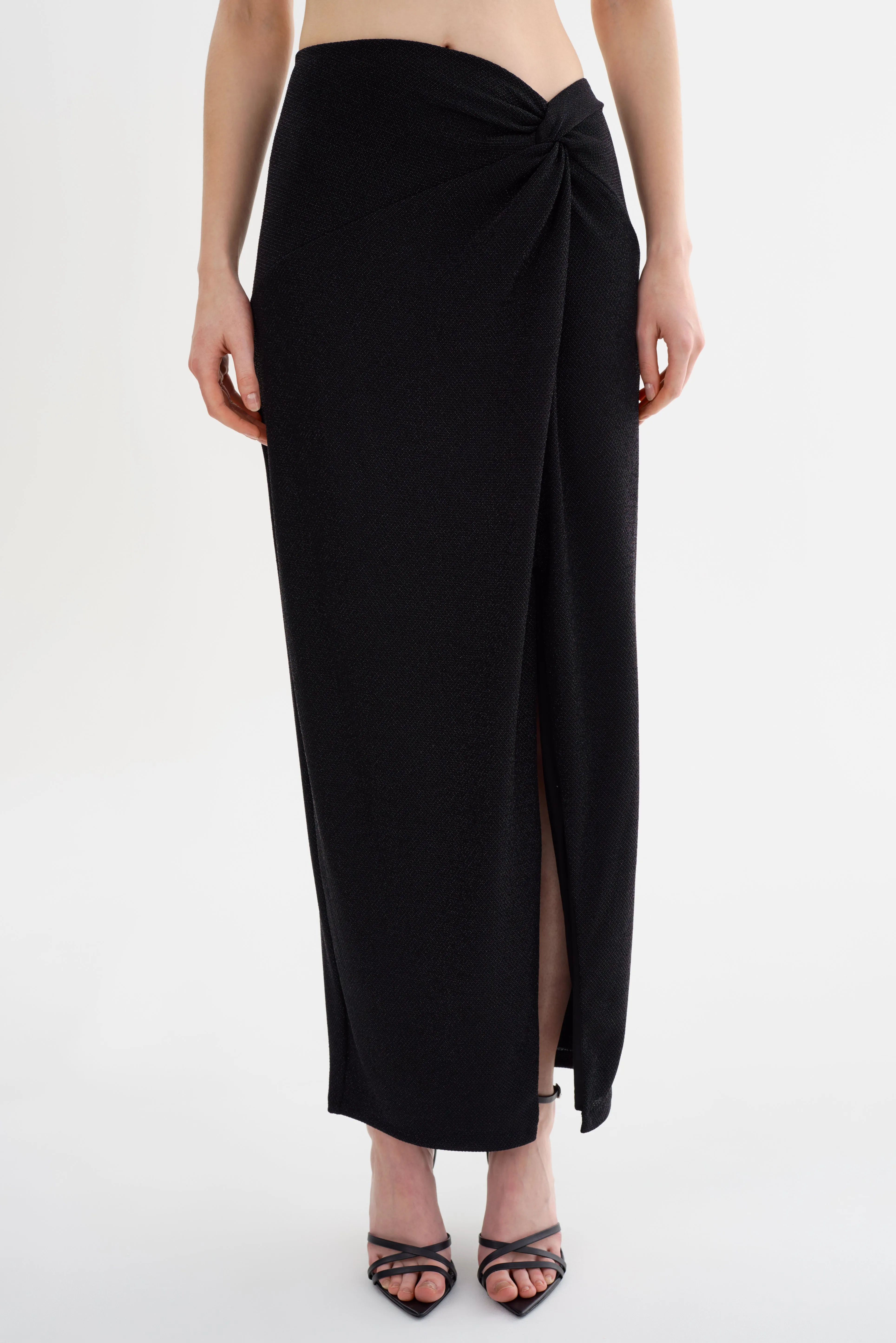 AINSLEE | Lurex Knit Maxi Skirt sold by LAMARQUE product image thumbnail 2