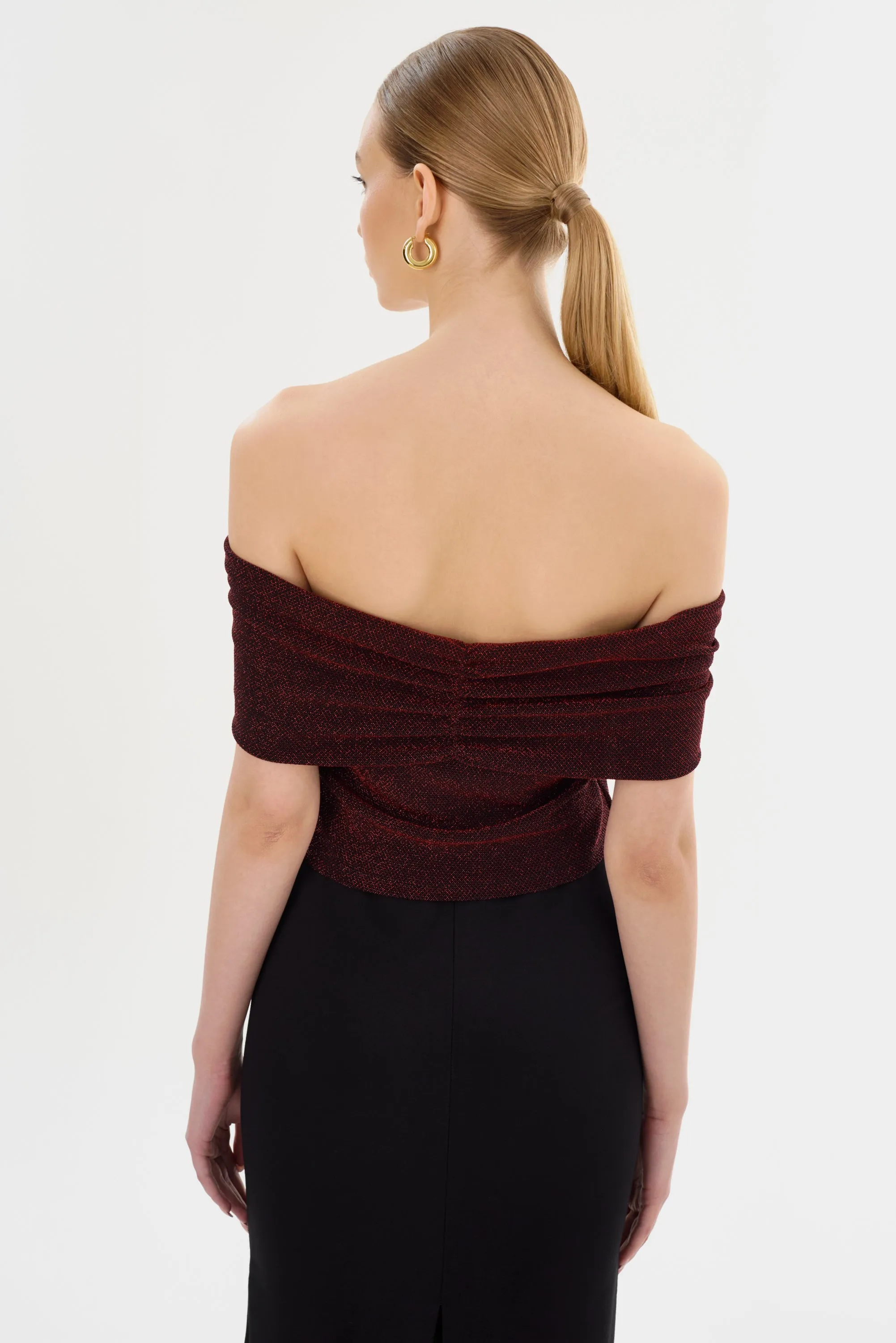 CAMELIA | Lurex Knit Top sold by LAMARQUE product image thumbnail 5