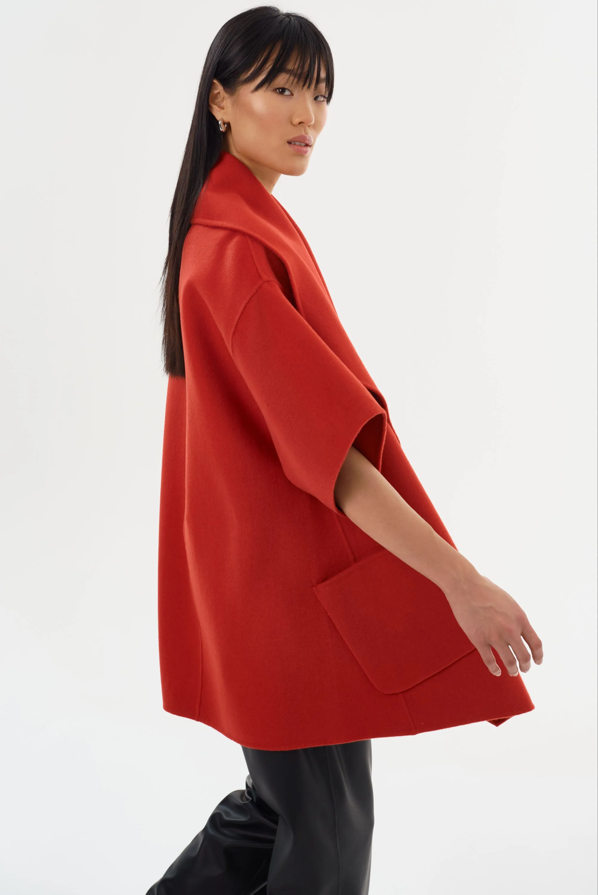 PENELOPE | Double Face Wool Coat sold by LAMARQUE product image thumbnail 5