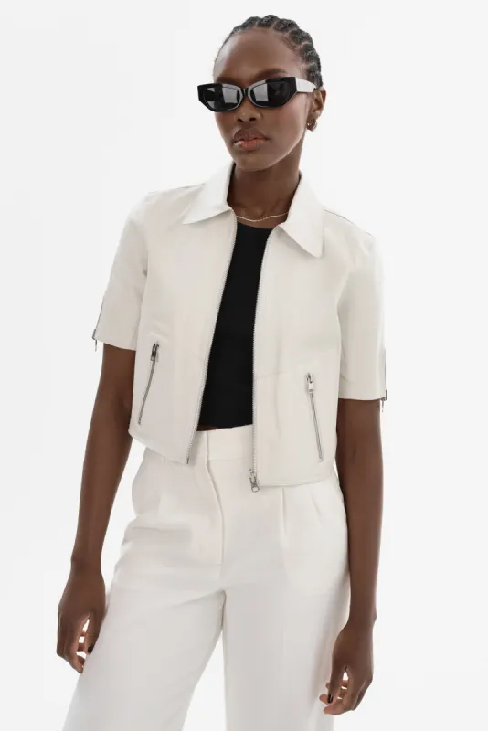 SEVANA | Reversible Leather Jacket sold by La Marque