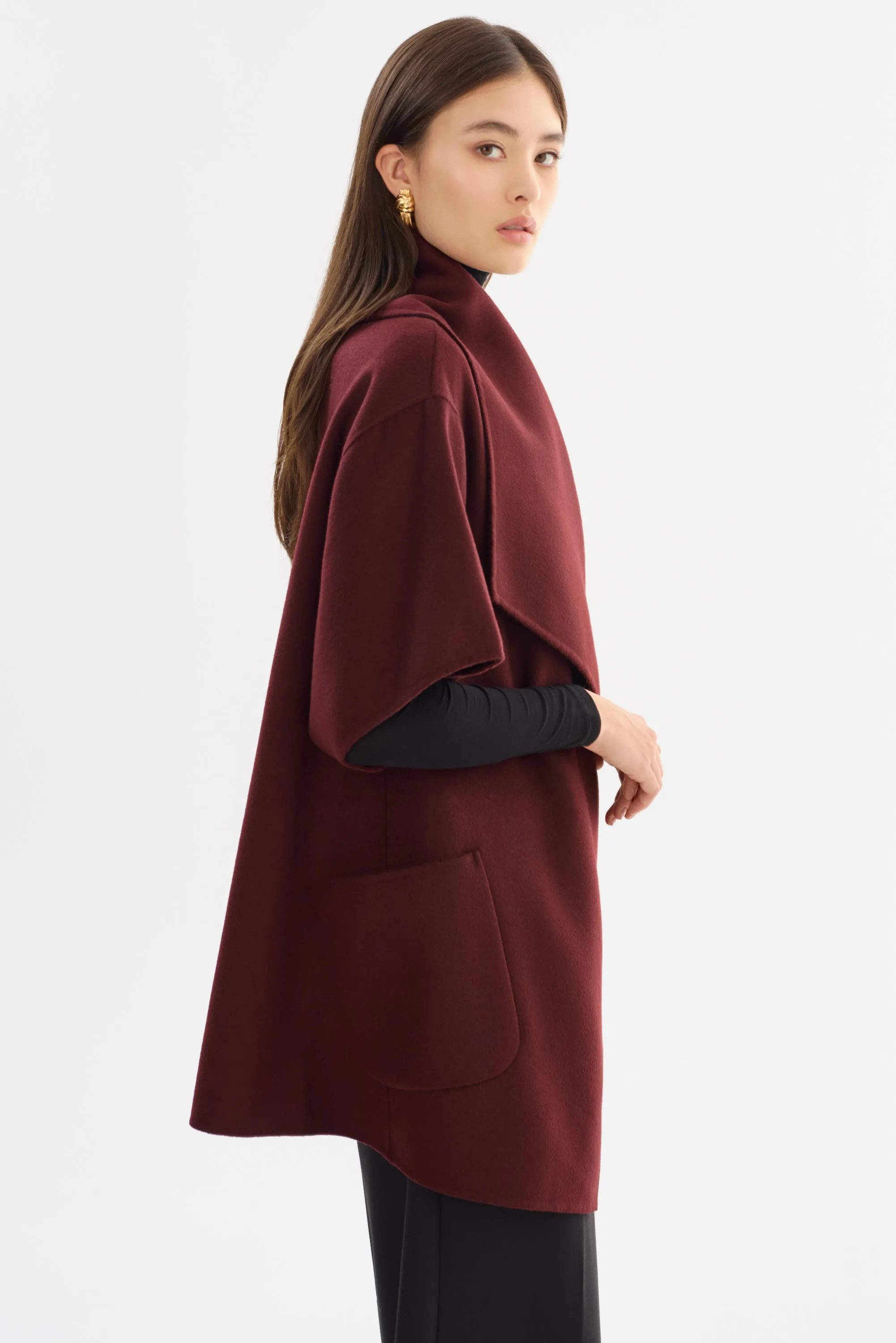 PENELOPE | Double Face Wool Coat sold by LAMARQUE product image thumbnail 4