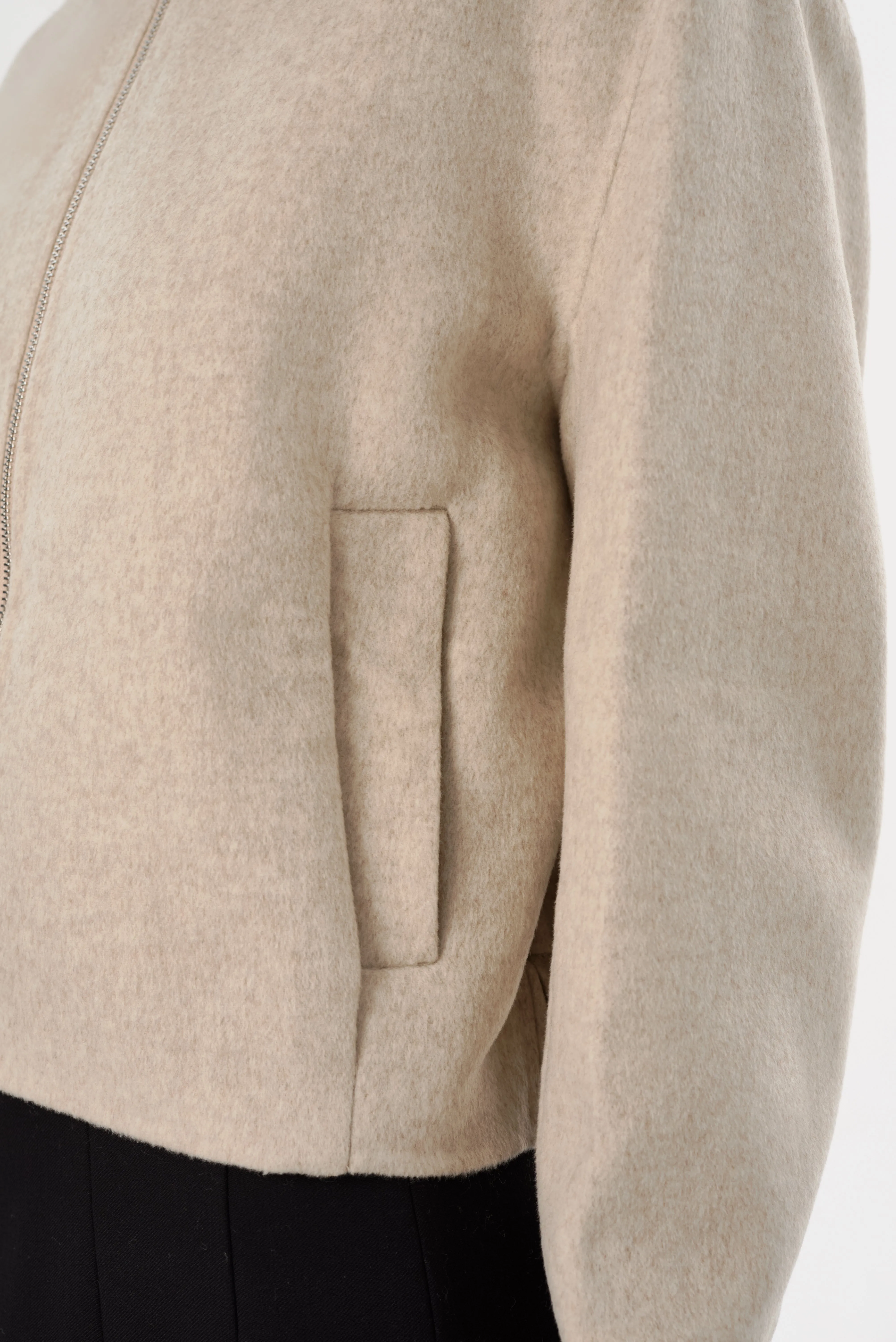 FAY | Double Face Wool Bomber Jacket sold by LAMARQUE product image thumbnail 4