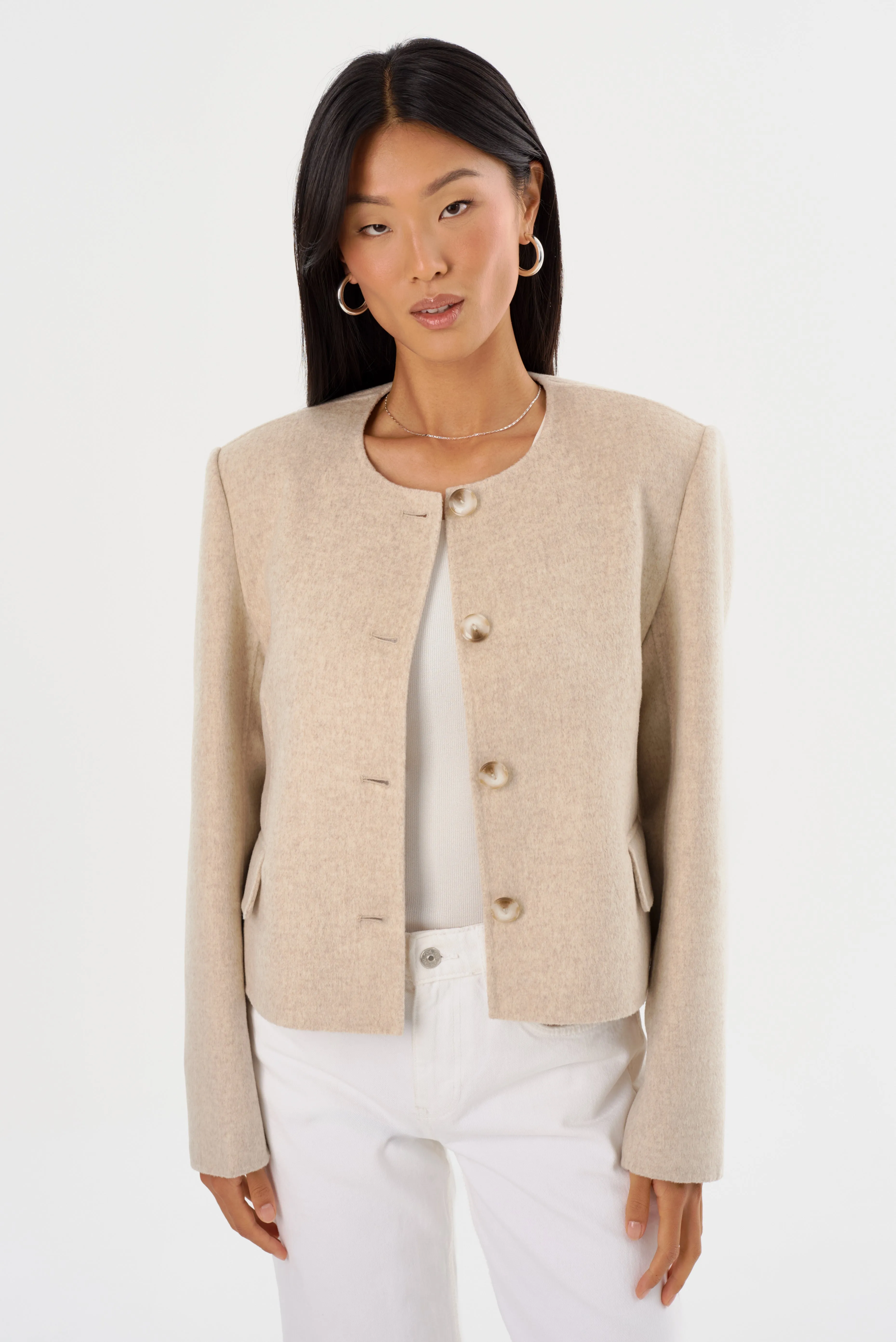 ALESSIA | Double Face Wool Jacket sold by LAMARQUE product image thumbnail 2