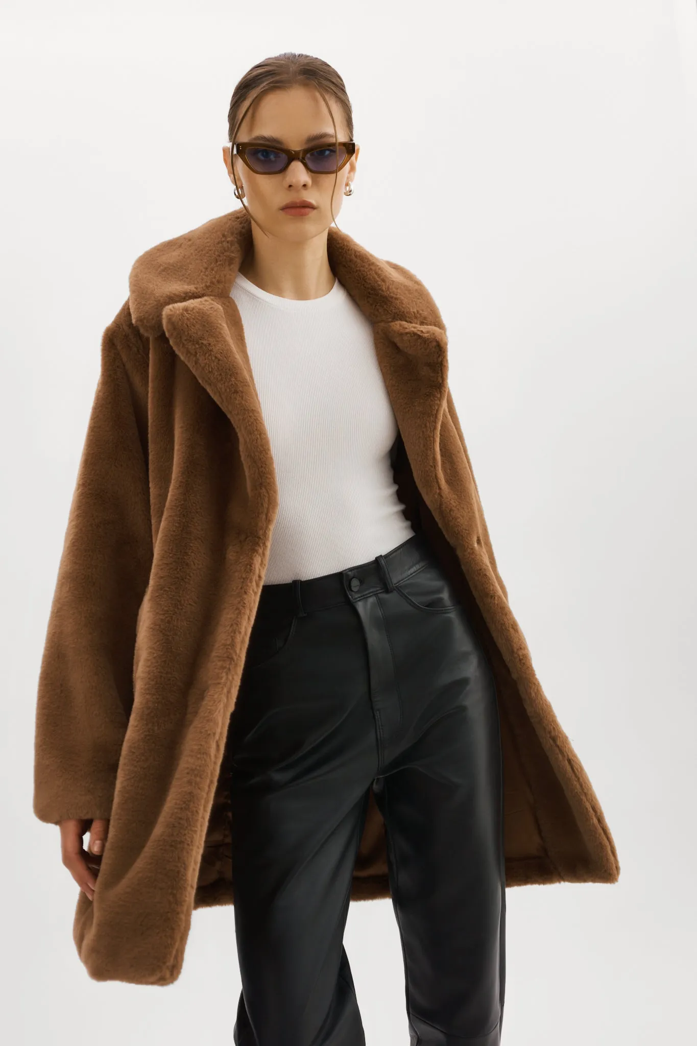 LINNEA | Faux Fur Coat sold by LAMARQUE product image thumbnail 3