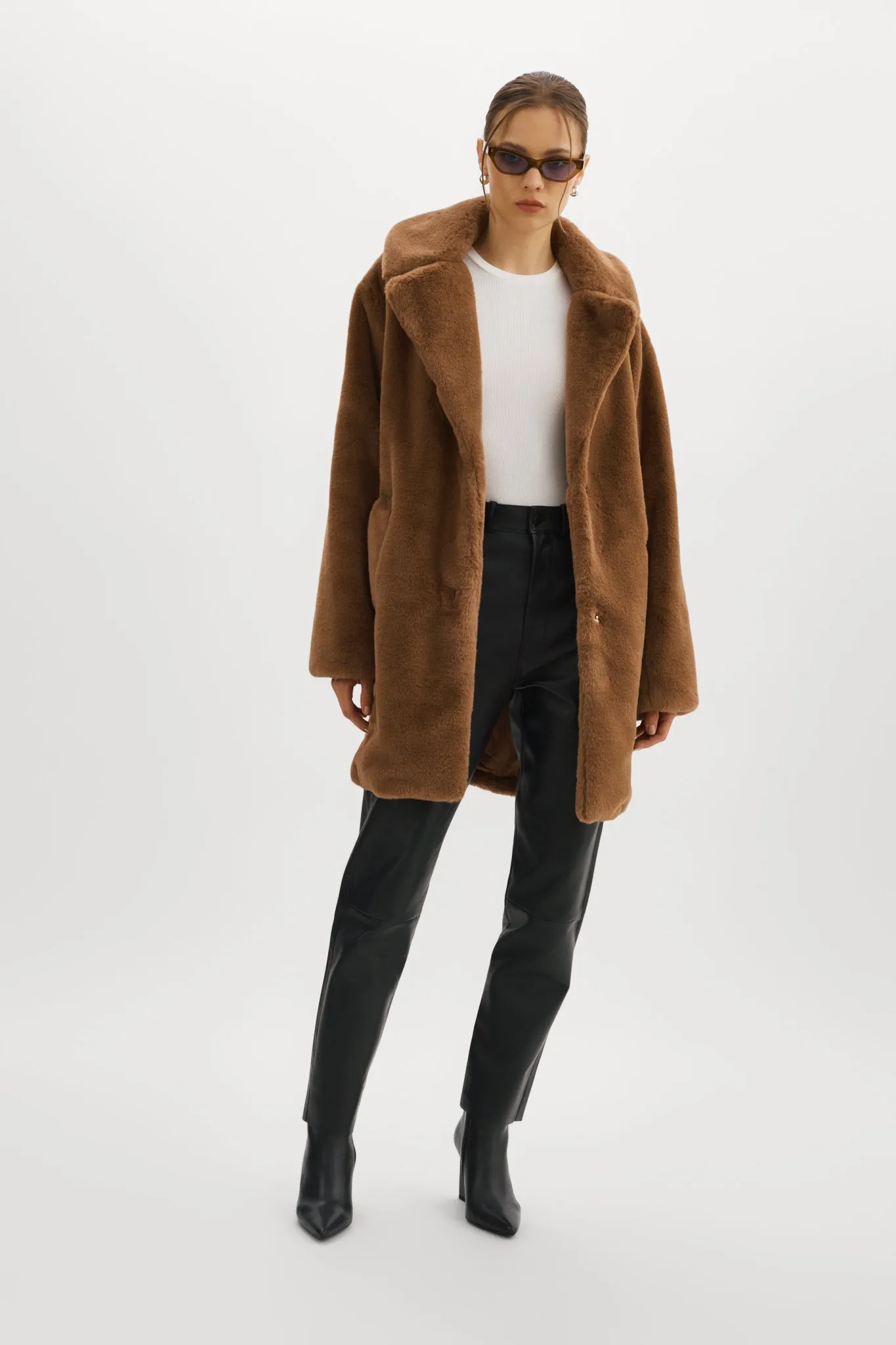 LINNEA | Faux Fur Coat sold by LAMARQUE product image thumbnail 2