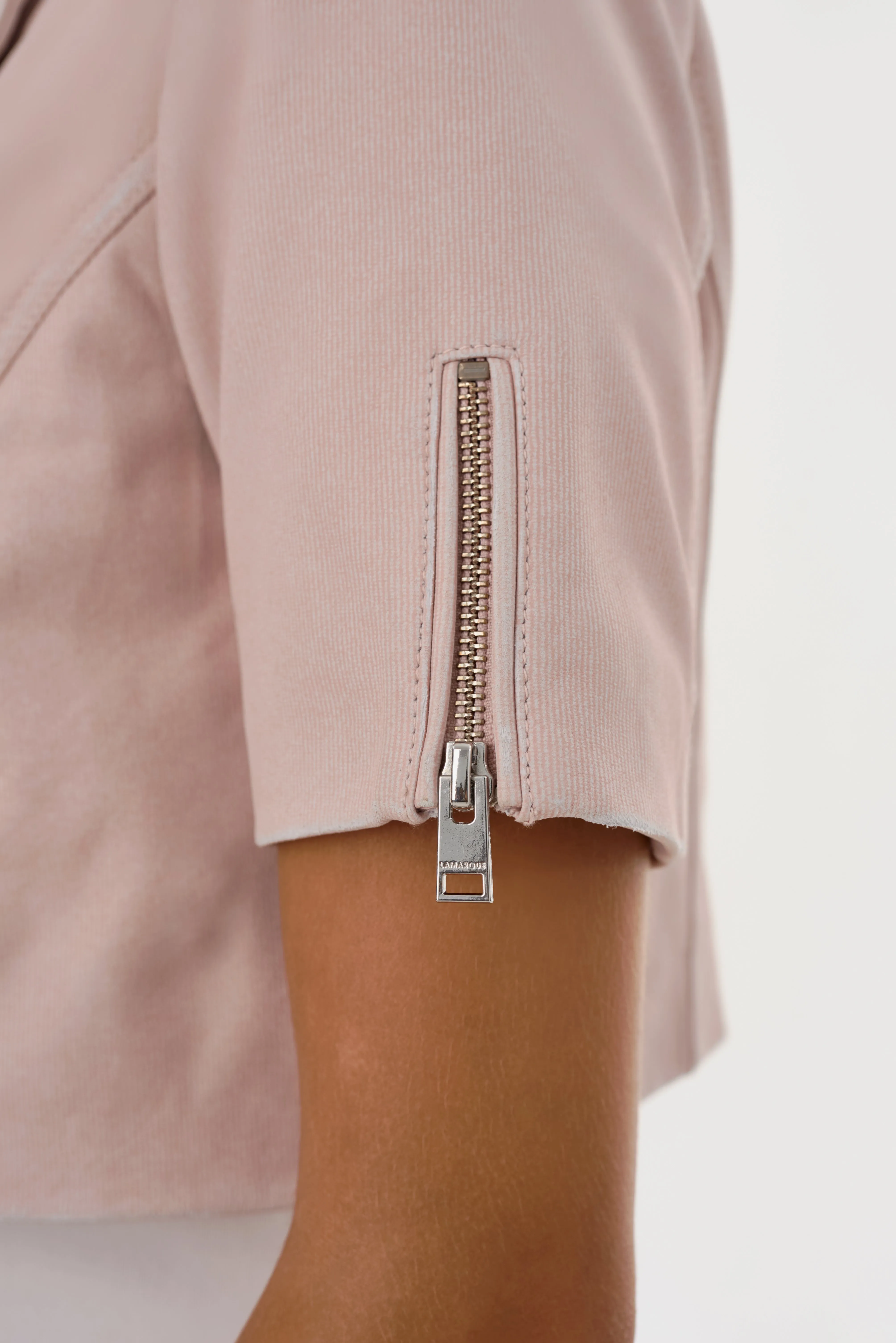 KIRSI | Cropped Biker Jacket sold by LAMARQUE product image thumbnail 5