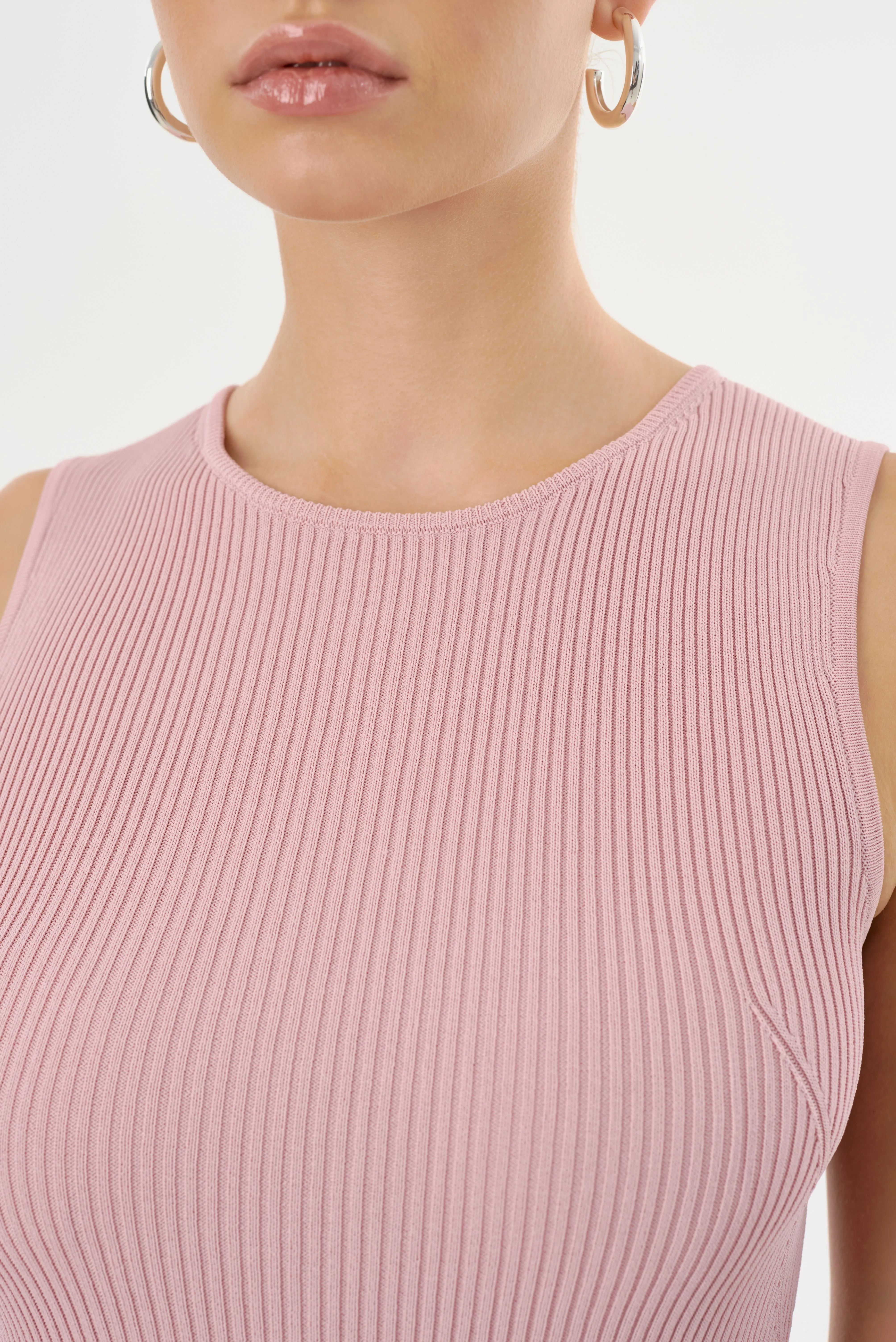 SHAY | Rib Knit Mini Dress sold by LAMARQUE product image thumbnail 3
