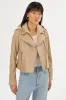 HOLY | Leather Biker Jacket with Removable Hood sold by La Marque