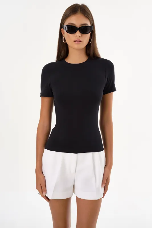 MOA | Jersey Crew Neck Tee sold by LAMARQUE