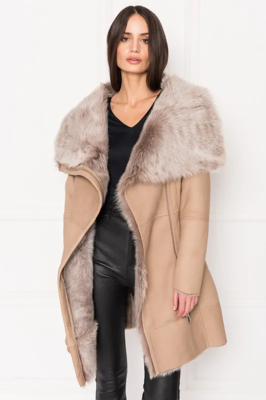 FANNY Shearling Coat sold by La Marque